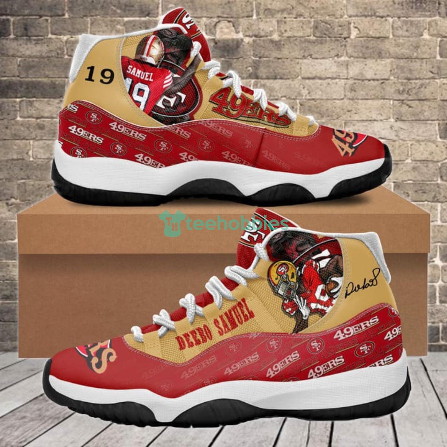 San Francisco 49ers Deebo Samuel Air Jordan 11 Shoes Sneaker For Fans