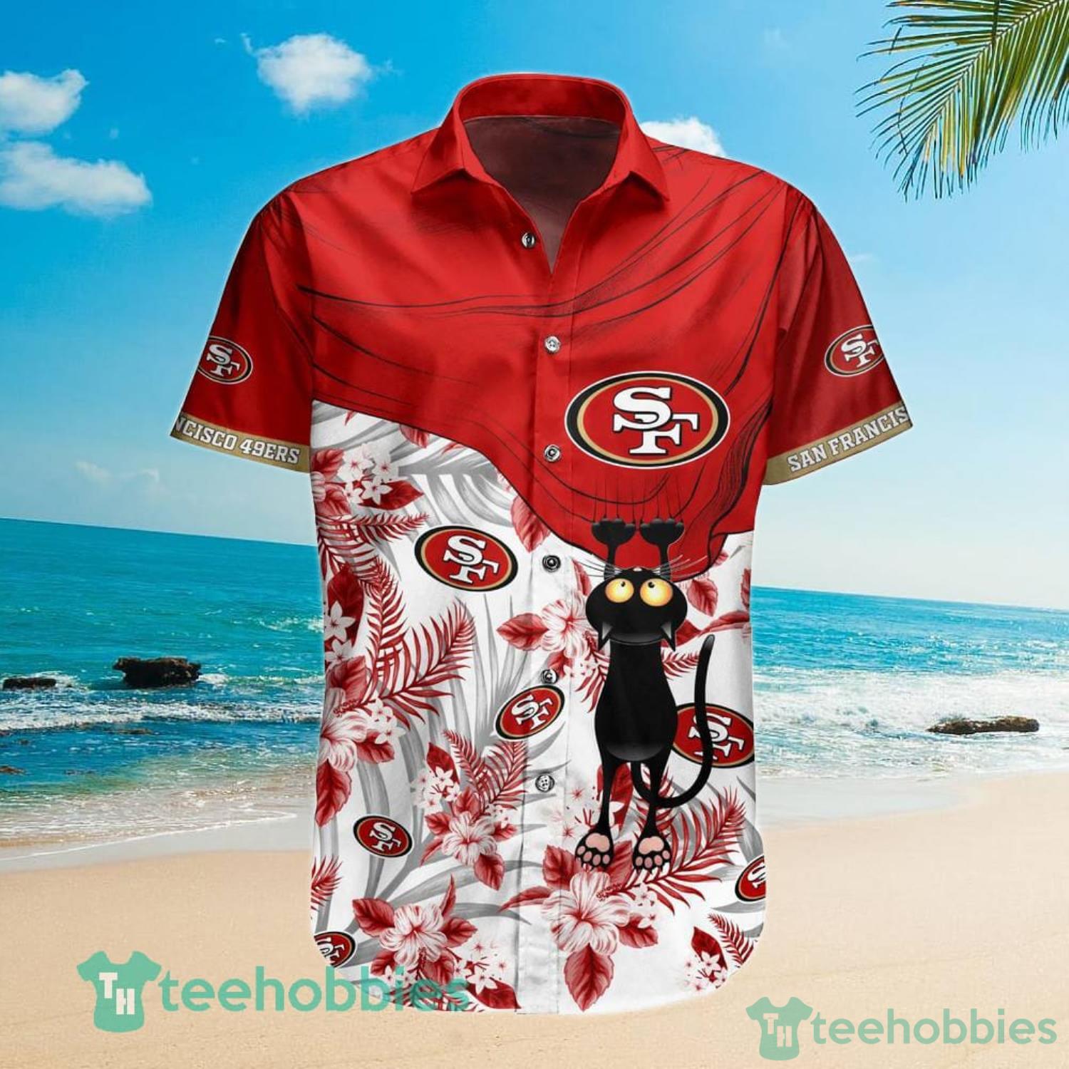 San Francisco 49ers NFL Personalized Hawaiian Shirt, beach shorts