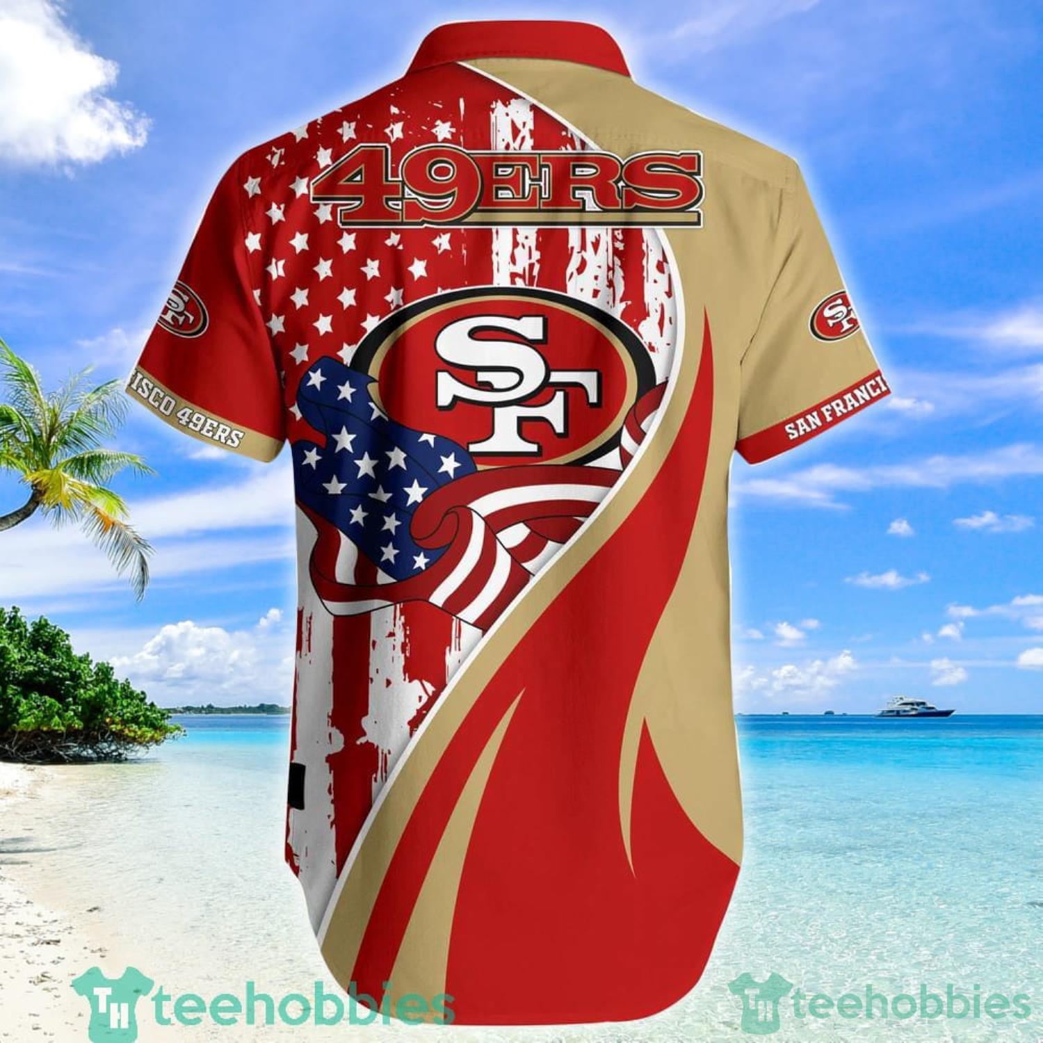 Vintage 49ers Button Up Shirt San Francisco 49ers Hawaii Shirt