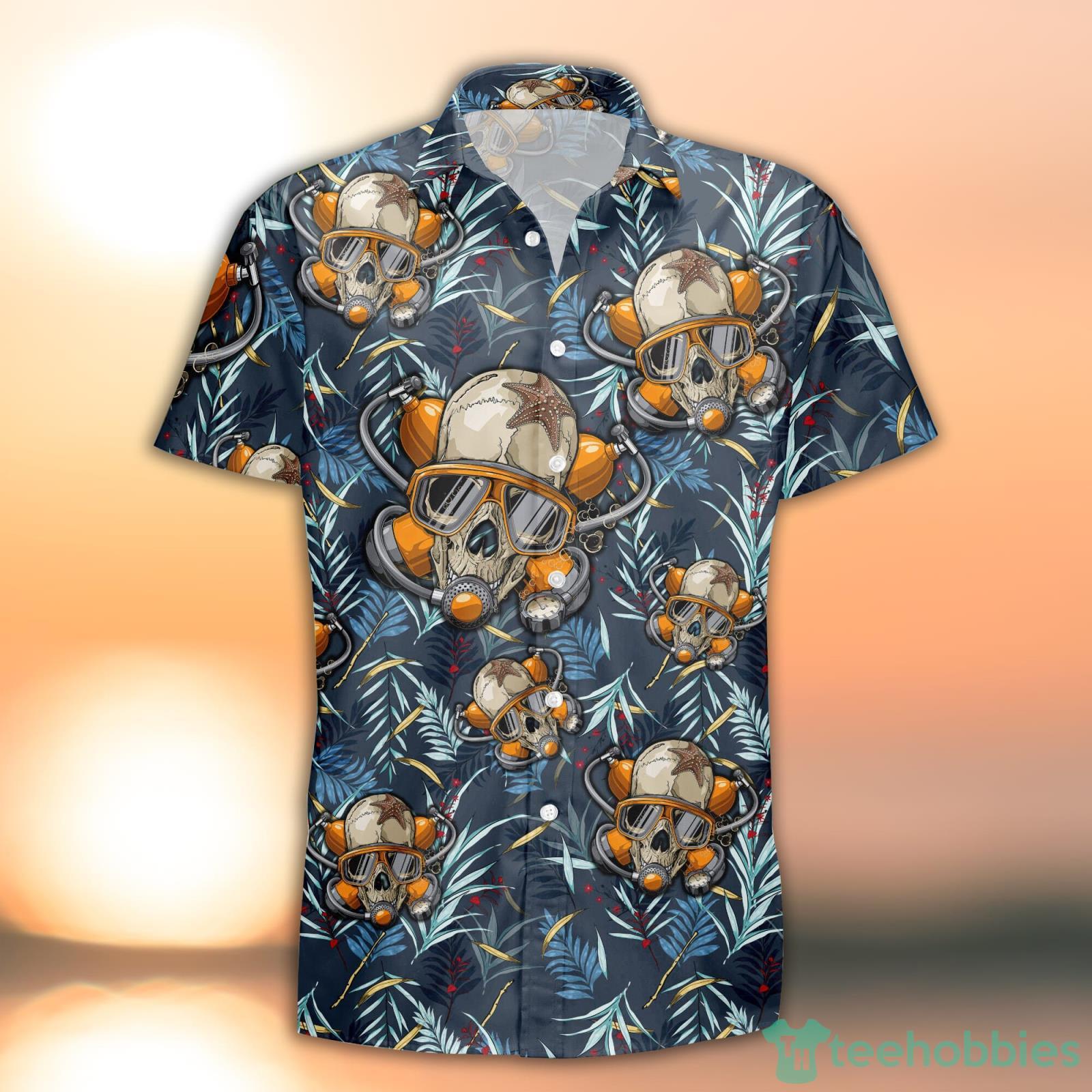 Skull Pirate Hawaiian Shirt: Cool Shirt For - Gift Idea