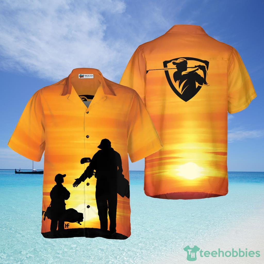Son And Dad Playing Golf Hawaiian Shirt For Father Day's image Son And Dad Playing Golf Hawaiian Shirt For Father Day's - Son And Dad Playing Golf Hawaiian Shirt For Father Day's