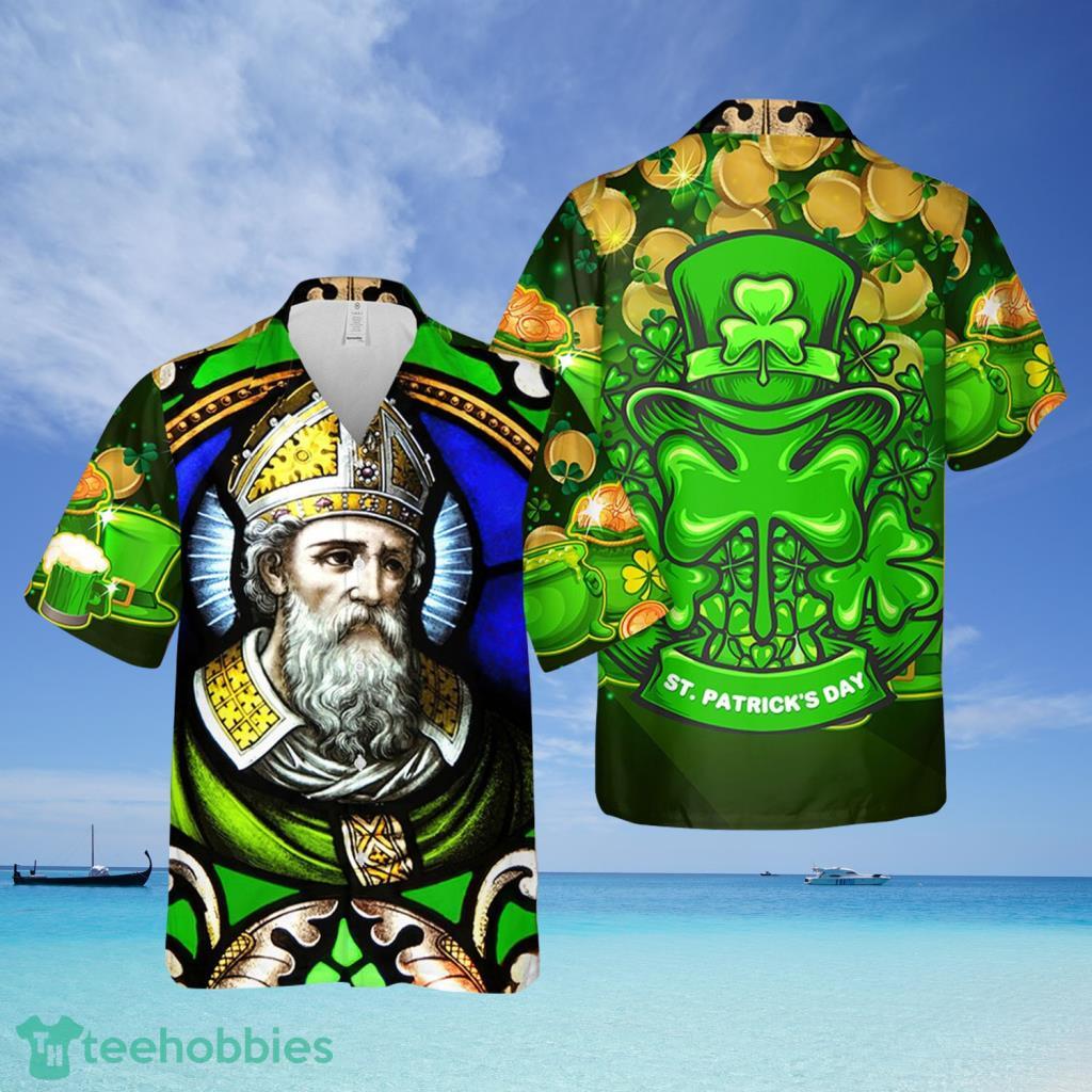 St Patricks Cross Coin Hawaiian Shirt For Men And Women - St Patricks Cross Coin Hawaiian Shirt For Men And Women