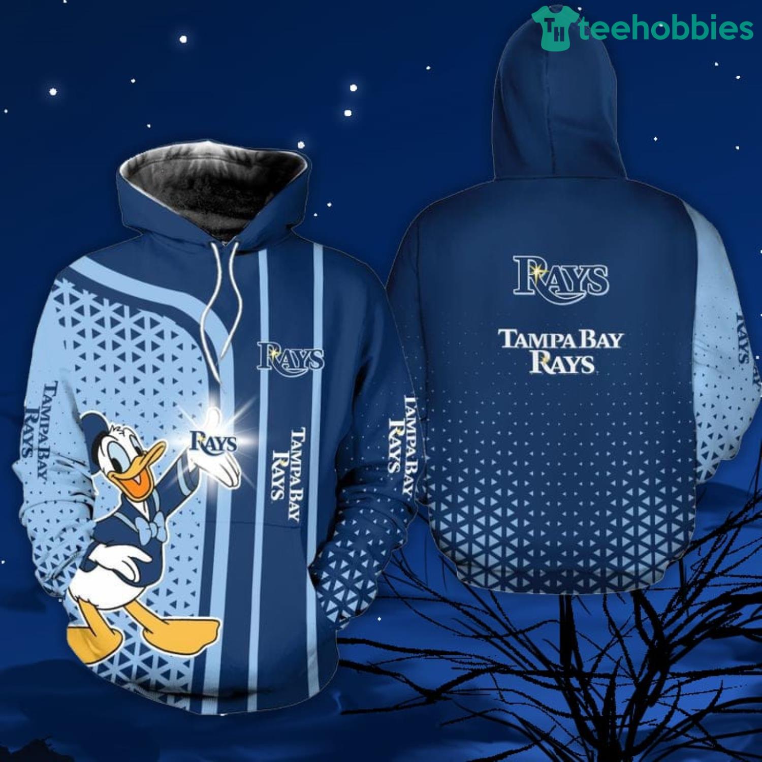 Tampa Bay Rays Donald Hoodie Zip up Hoodie T-shirt Bomber Sweater Product Photo 1 Tampa Bay Rays Donald Hoodie Zip up Hoodie T-shirt Bomber Sweater Product Photo 1