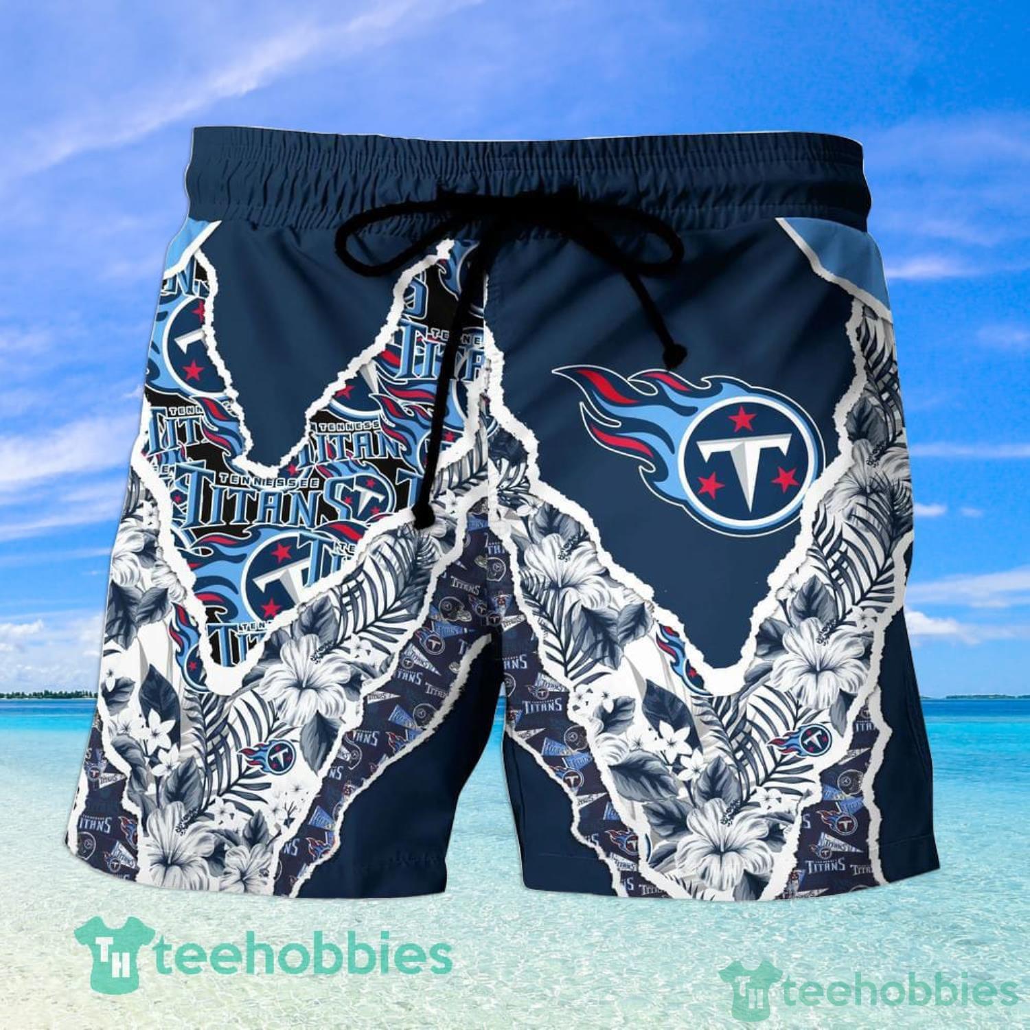 NEW Tennessee Titans NFL Hawaiian Shirt And Short