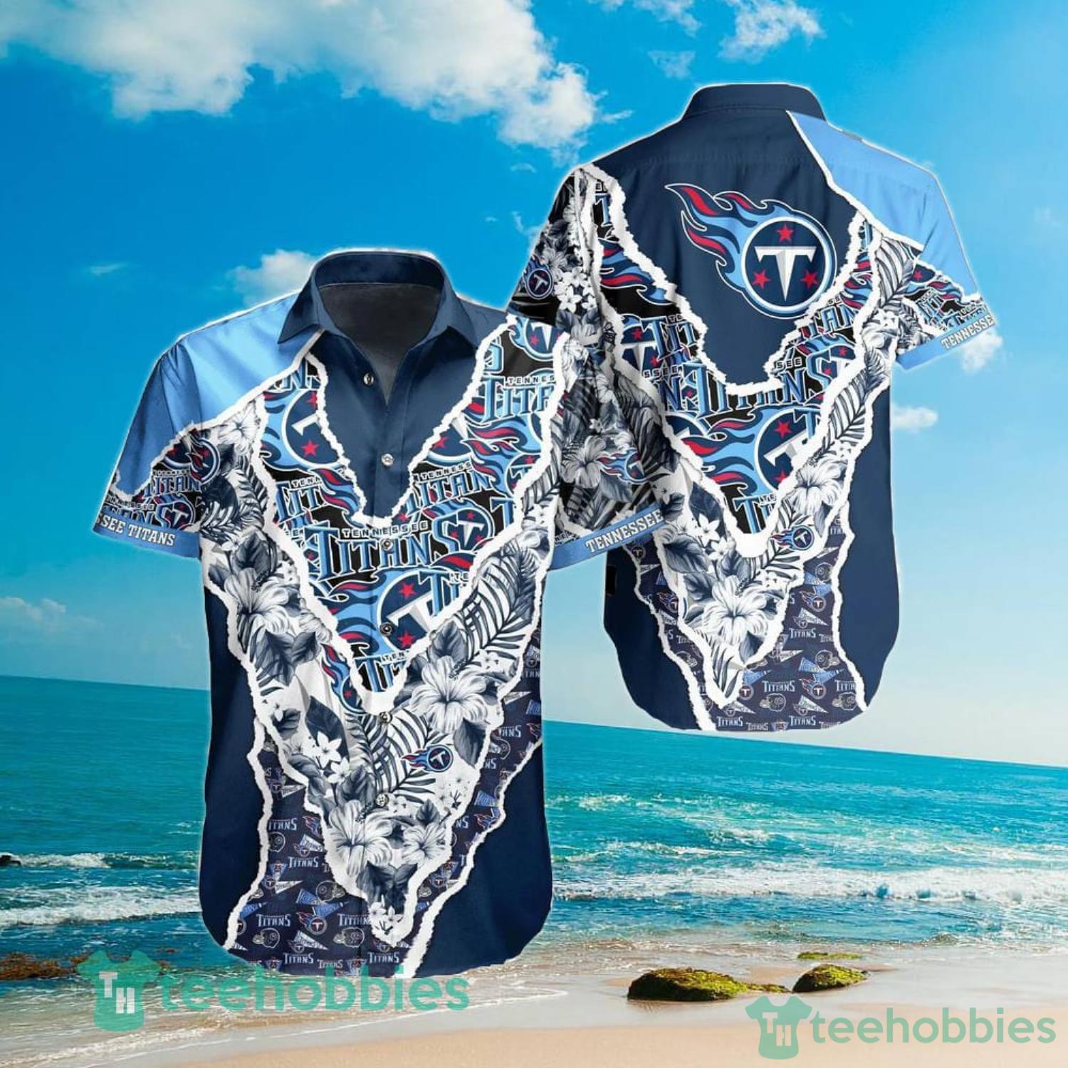 NEW Tennessee Titans NFL Hawaiian Shirt And Short