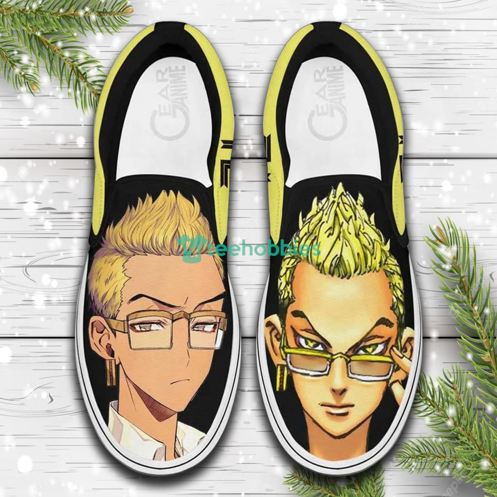 Tetta Kisaki Custom Anime Tokyo Revengers Slip On Sneakers Shoes Product Photo 1 Tetta Kisaki Custom Anime Tokyo Revengers Slip On Sneakers Shoes Product Photo 1