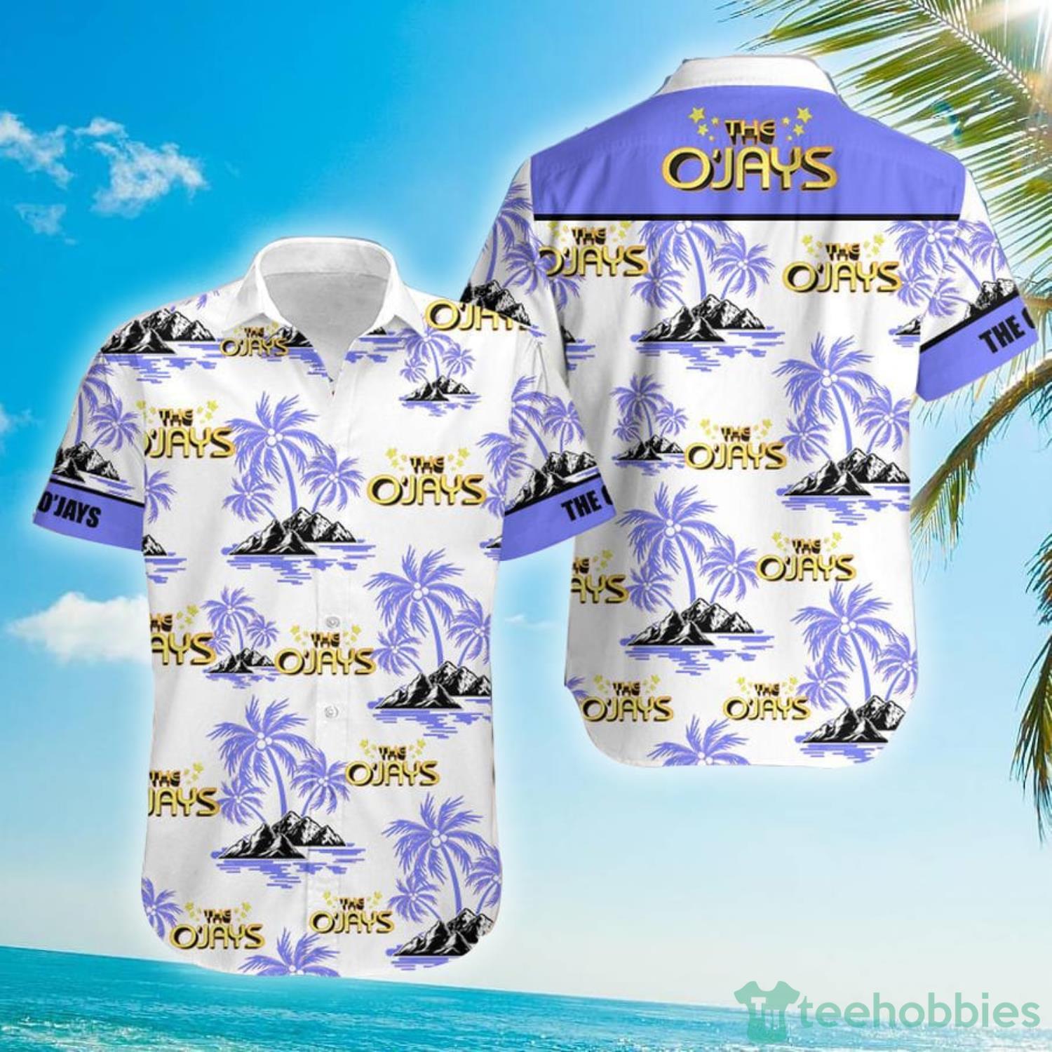 The O’Jays Palm Tree Rock Fans Hawaiian Shirt For Men And Women Product Photo 1