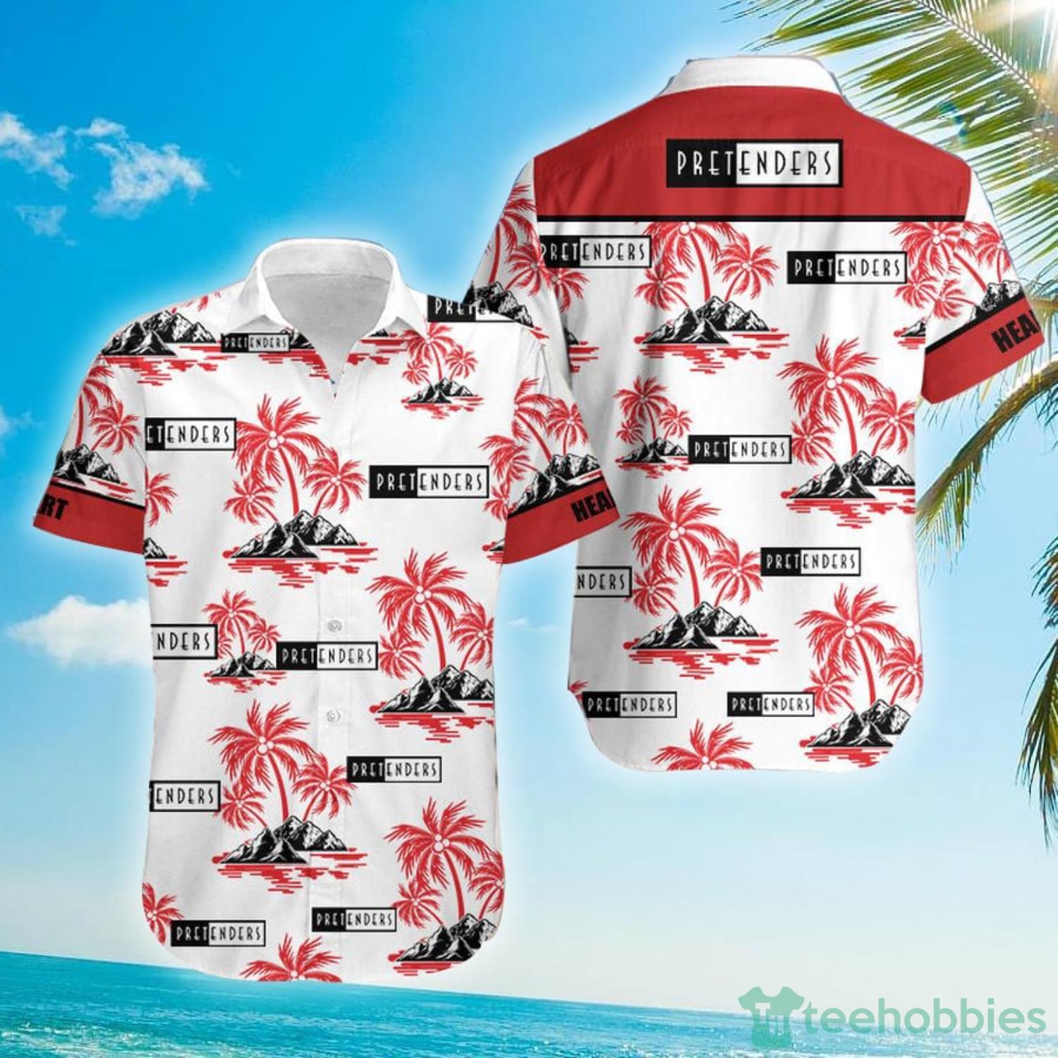 The Pretenders Palm Tree Rock Fans Hawaiian Shirt For Men And Women Product Photo 1