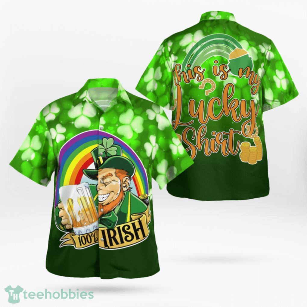 This is My Lucky Happy Patricks Day Irish Aloha Hawaiian Shirts Product Photo 1