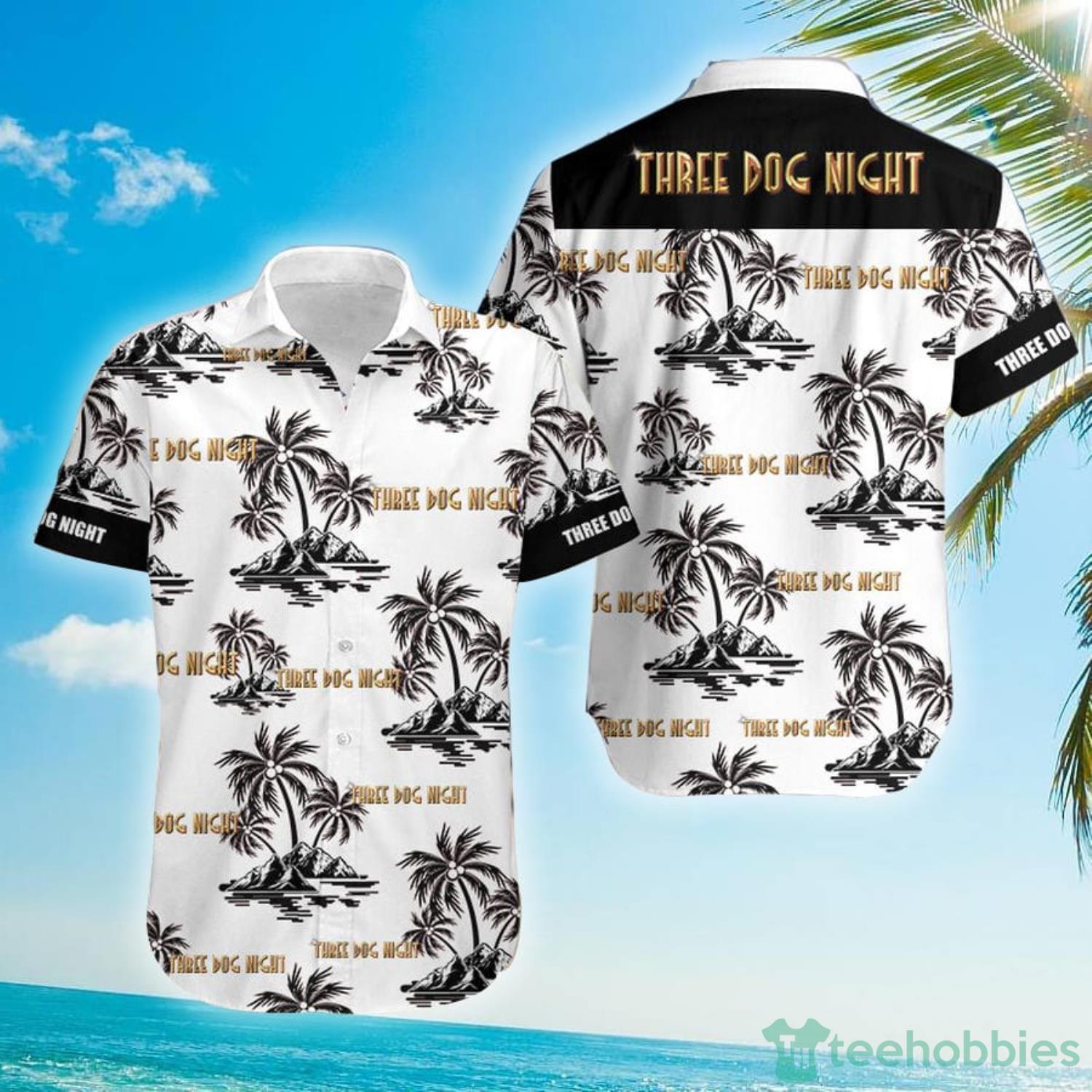Three Dog Night Palm Tree Rock Fans Hawaiian Shirt For Men And Women Product Photo 1