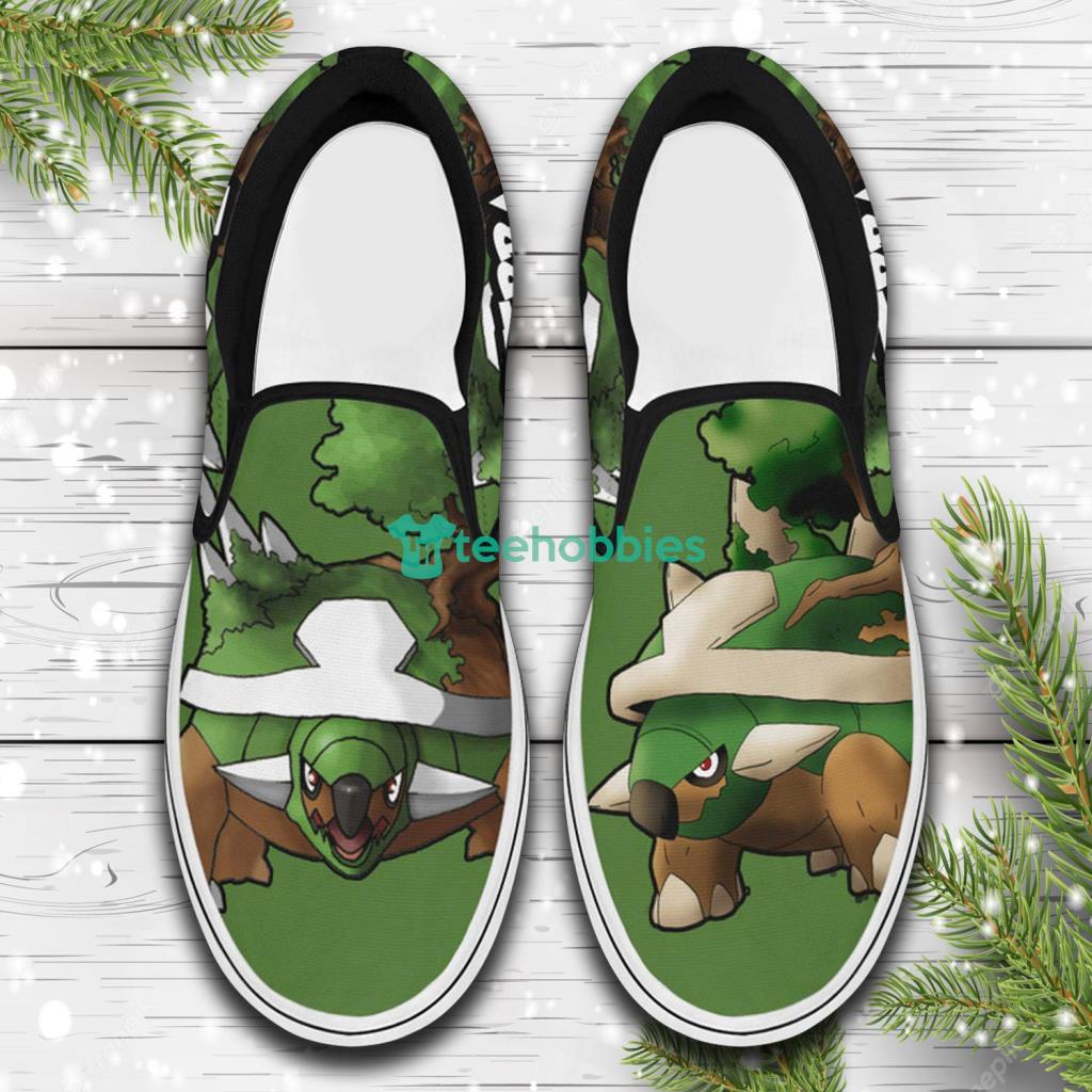 Torterra Pokemon Custom Anime Slip On Sneakers Shoes Product Photo 1 Torterra Pokemon Custom Anime Slip On Sneakers Shoes Product Photo 1