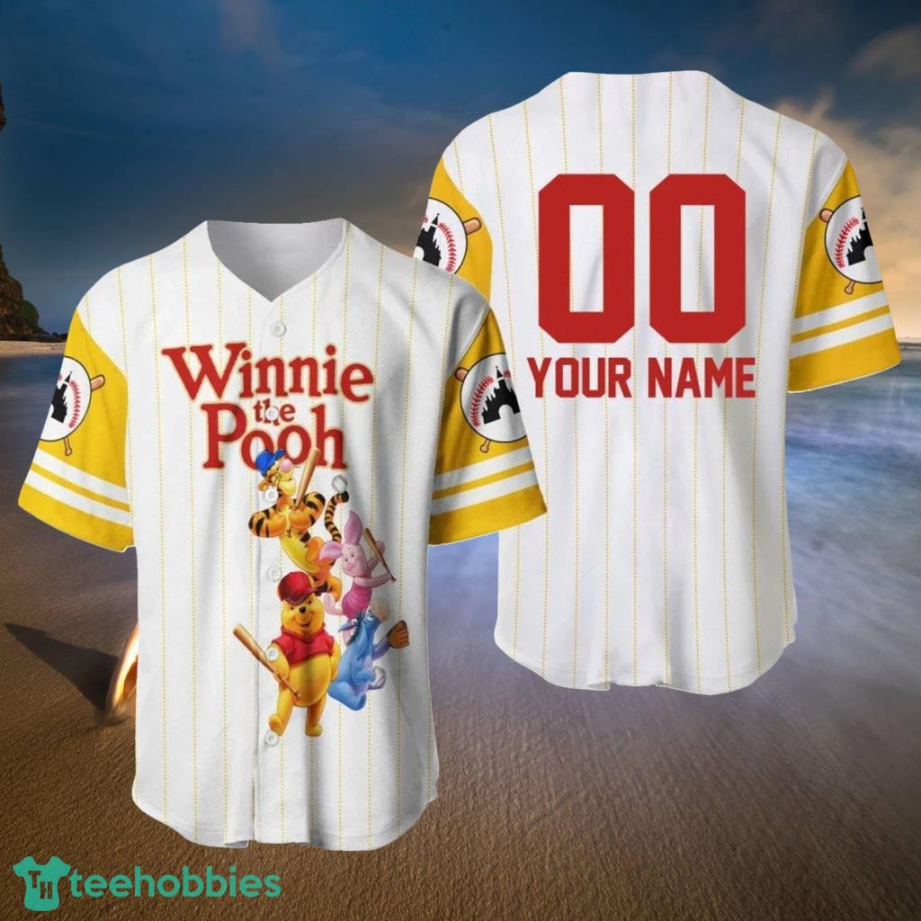 Winnie The Pooh Disney Baseball Jerseys For Men And Women - Winnie The Pooh Disney Baseball Jerseys For Men And Women