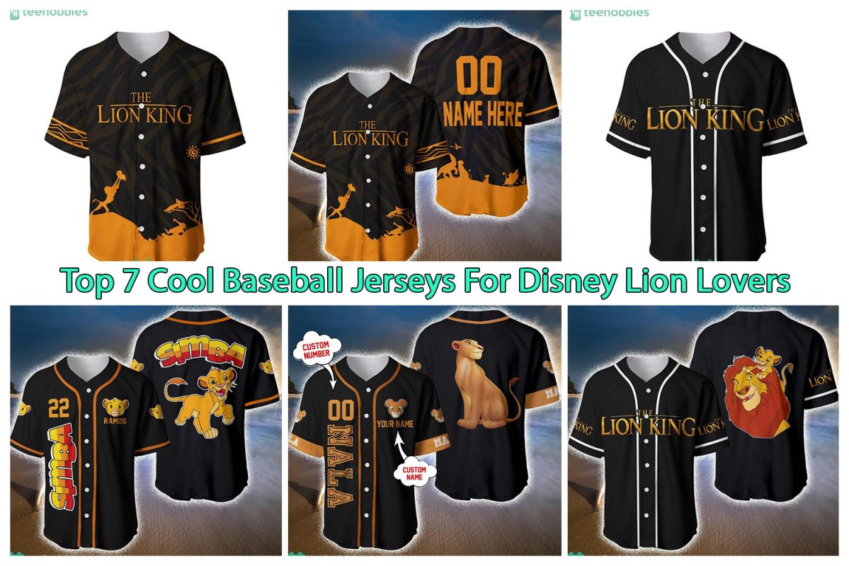 Top 7 Cool Baseball Jerseys For Disney Lion Lovers