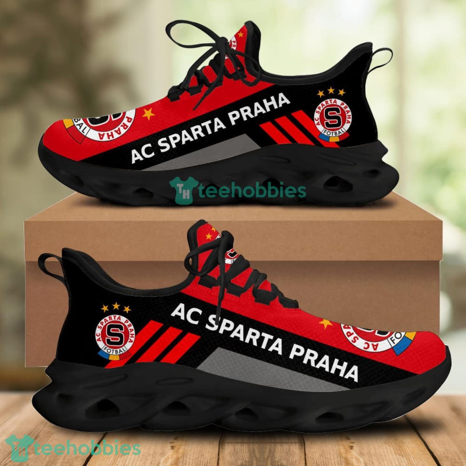 Ac Sparta Prague Red Striped Max Soul Shoes Running Sneakers For Men And Women Product Photo 1 Ac Sparta Prague Red Striped Max Soul Shoes Running Sneakers For Men And Women Product Photo 1