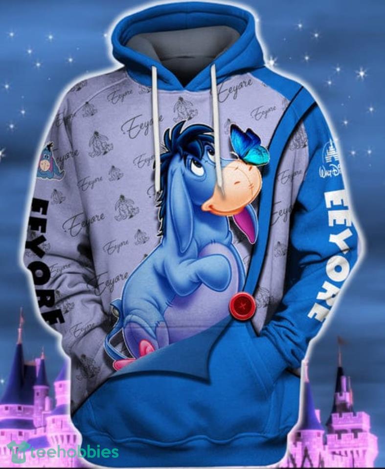 Eeyore zip best sale hoodie for adults