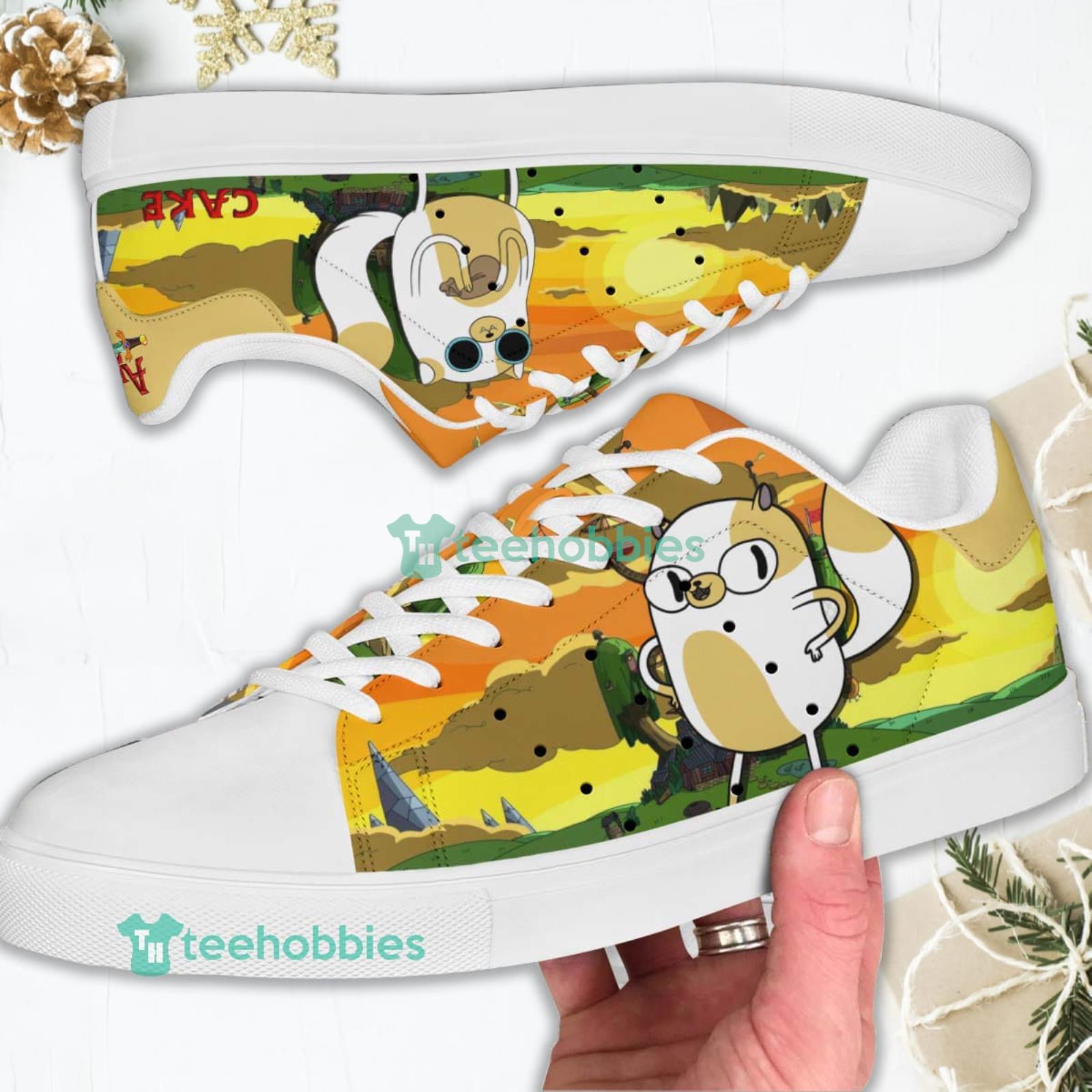 Adventure Time Cake Skate Shoes For Men And Women Product Photo 3 Adventure Time Cake Skate Shoes For Men And Women Product Photo 3