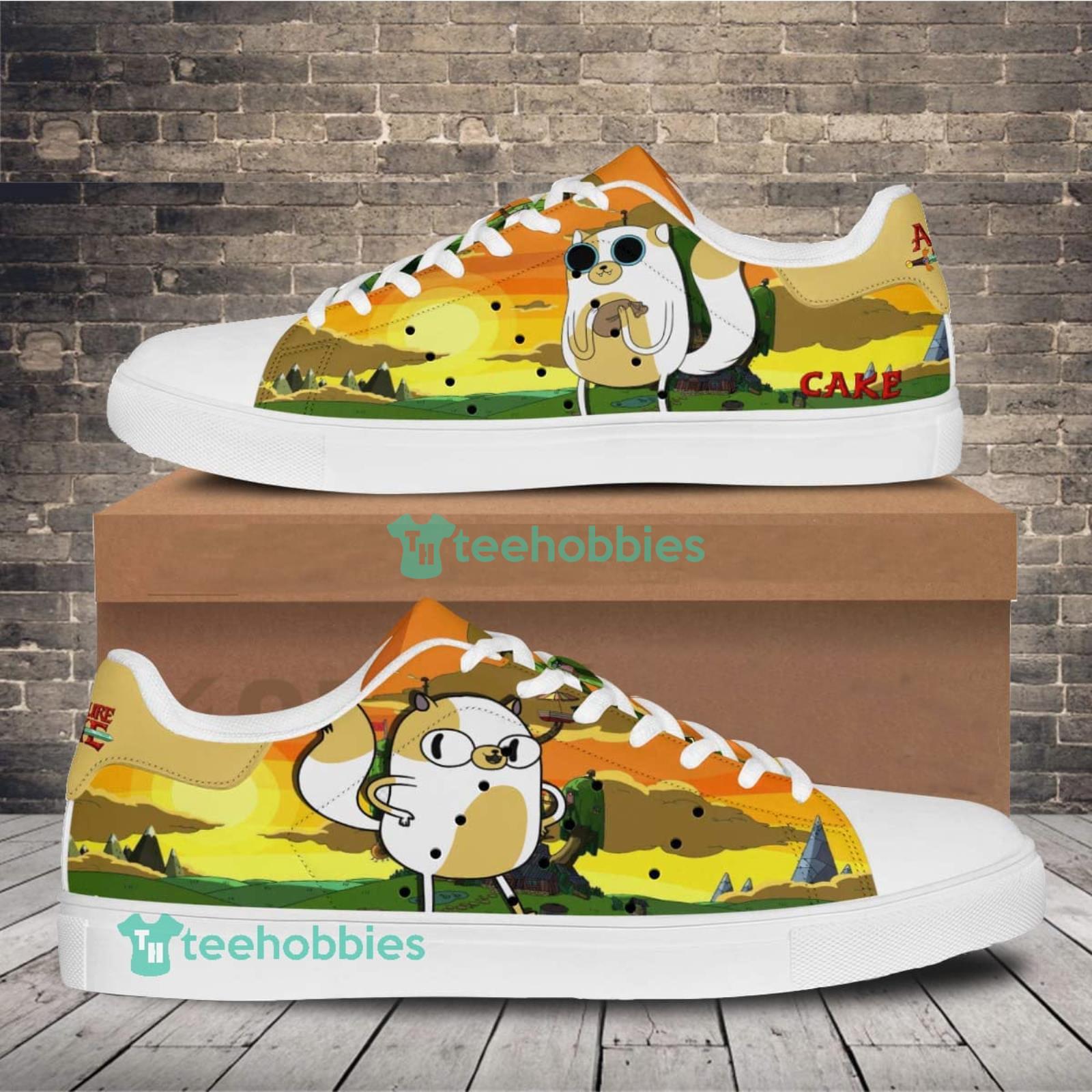 Adventure Time Cake Skate Shoes For Men And Women Product Photo 1 Adventure Time Cake Skate Shoes For Men And Women Product Photo 1