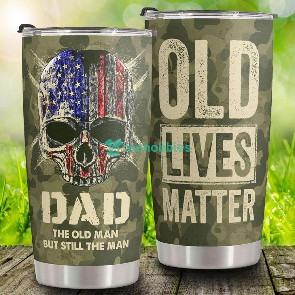 Camo dad tumbler gifts