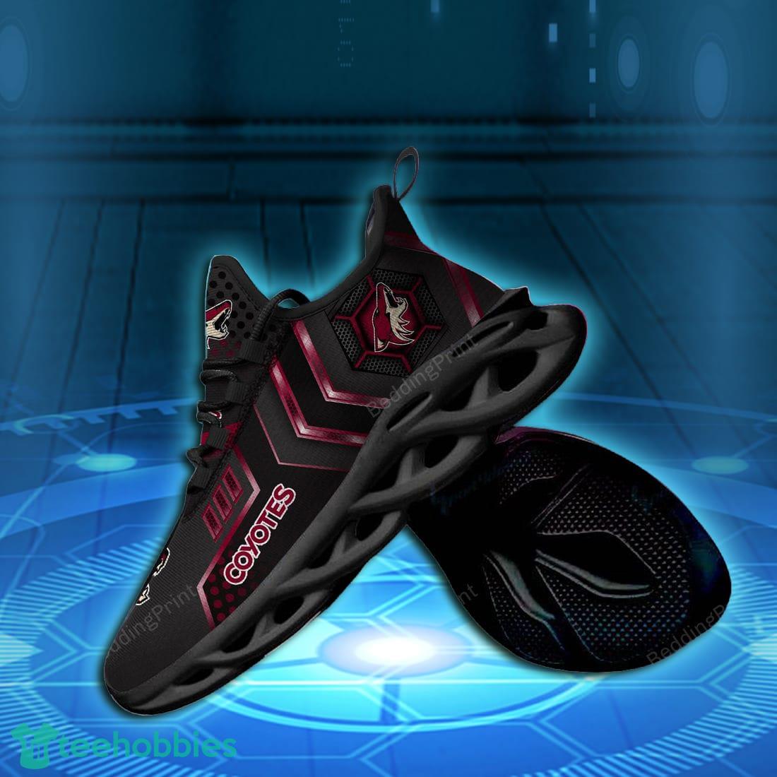 Arizona Coyotes NHL Black Color Max Soul Shoes Sport Shoes For Fans Product Photo 1 Arizona Coyotes NHL Black Color Max Soul Shoes Sport Shoes For Fans Product Photo 1