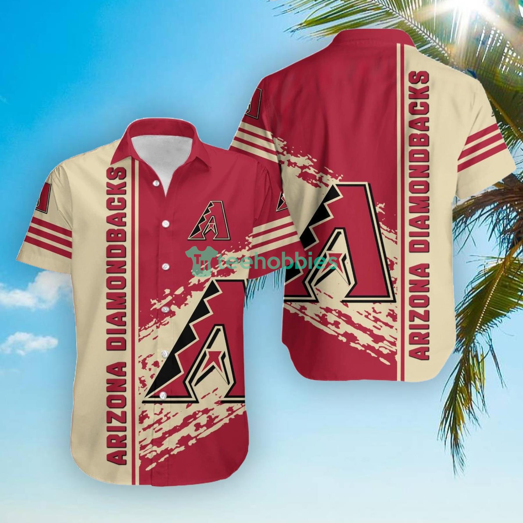 Arizona Diamondbacks MLB Quarter Style Hawaiian Shirt