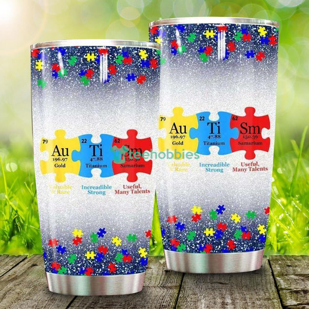 Autism Science Periodic Table Stainless Steel Tumbler - Autism Science Periodic Table Stainless Steel Tumbler Autism Science Periodic Table Stainless Steel Tumbler - Autism Science Periodic Table Stainless Steel Tumbler