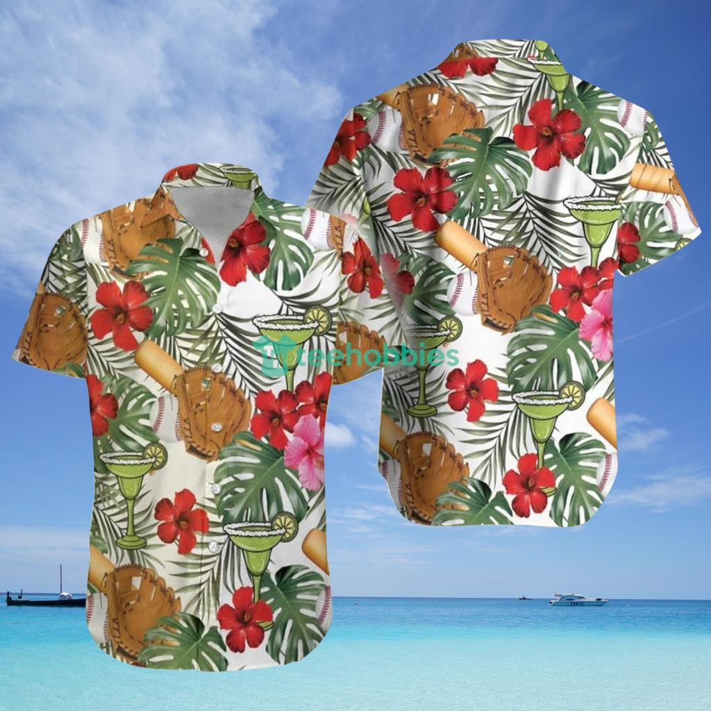 Baseball And Margarita Tropical Hawaiian Shirt - Baseball And Margarita Tropical Hawaiian Shirt