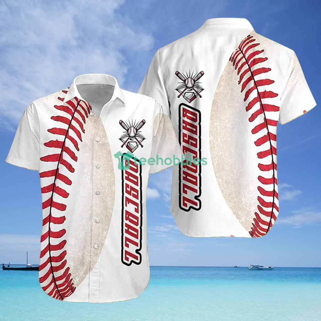Baseball And Skull Baseball Lover Hawaiian Shirt - Baseball And Skull Baseball Lover Hawaiian Shirt
