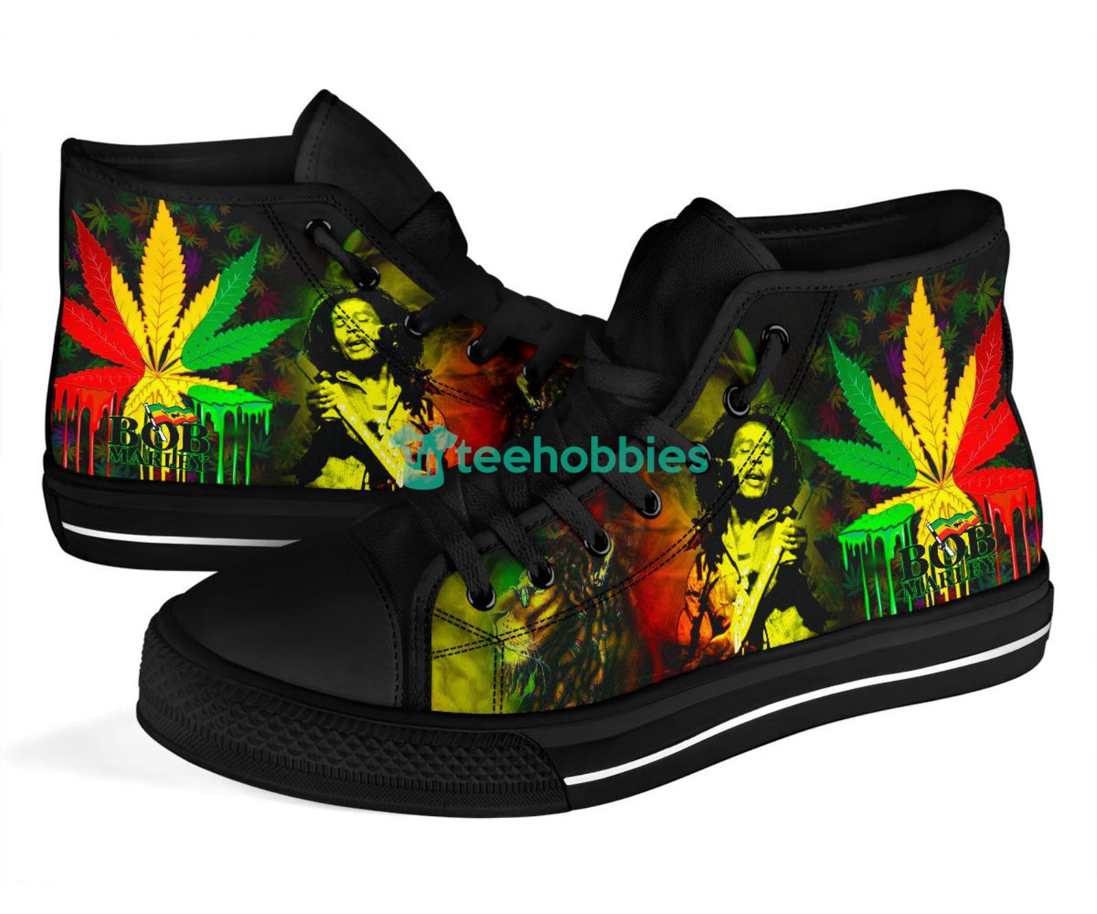 Bob Marley Bob Marrley Gift High Top Shoes Gift Product Photo 3 Bob Marley Bob Marrley Gift High Top Shoes Gift Product Photo 3