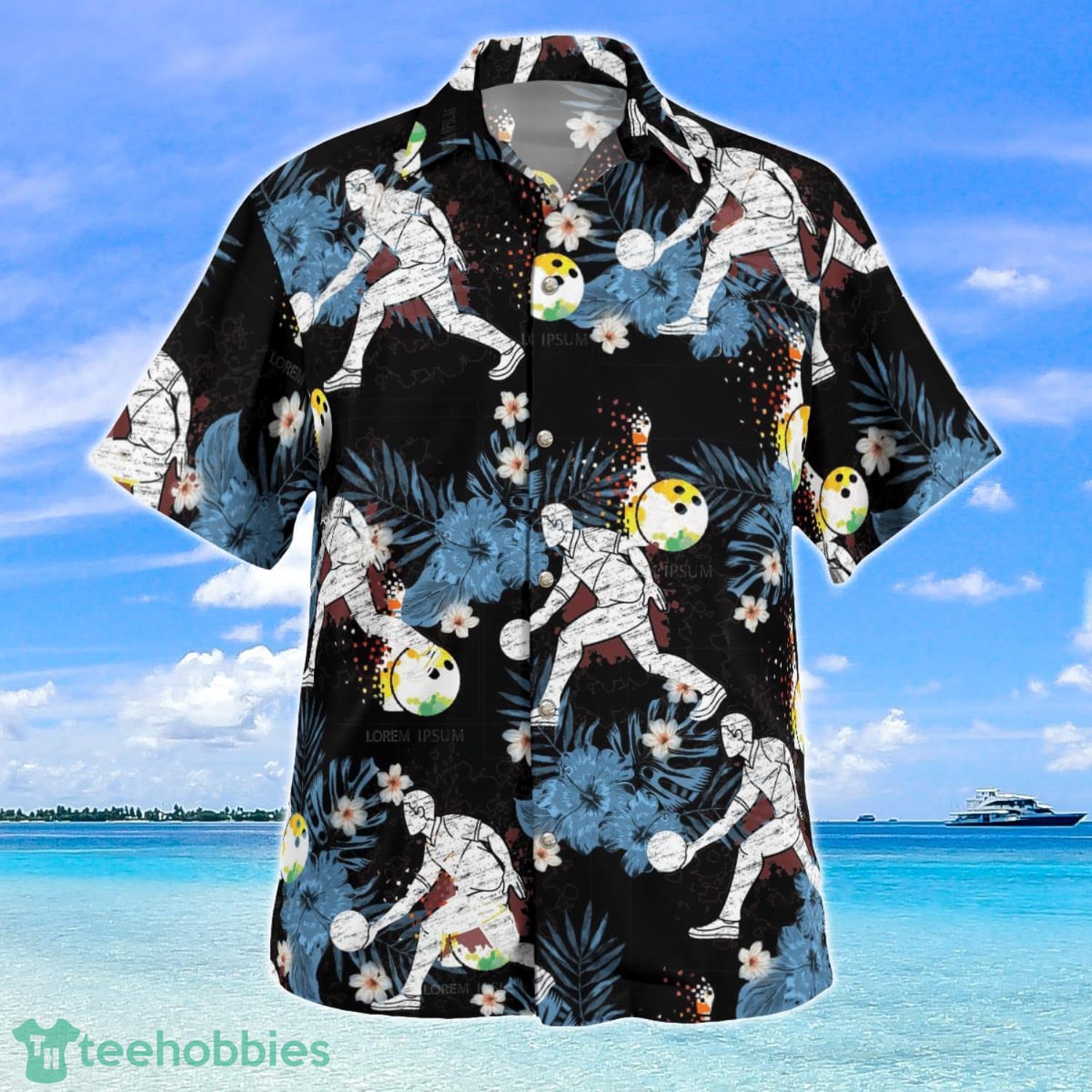 Bowling Player All Over Print 3D Hawaiian Shirt For Men And Women Product Photo 1
