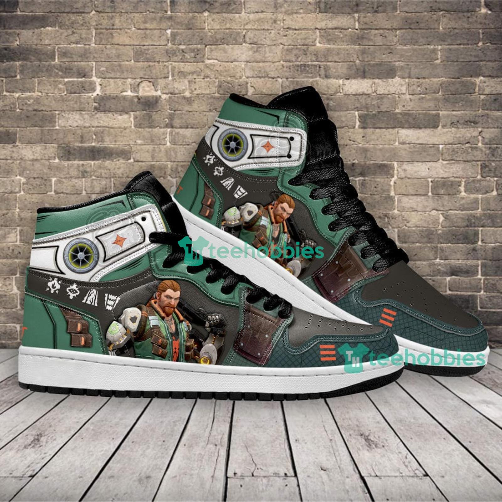 Breach Valorant Agent Air Jordan Hightop Shoes Product Photo 3 Breach Valorant Agent Air Jordan Hightop Shoes Product Photo 3