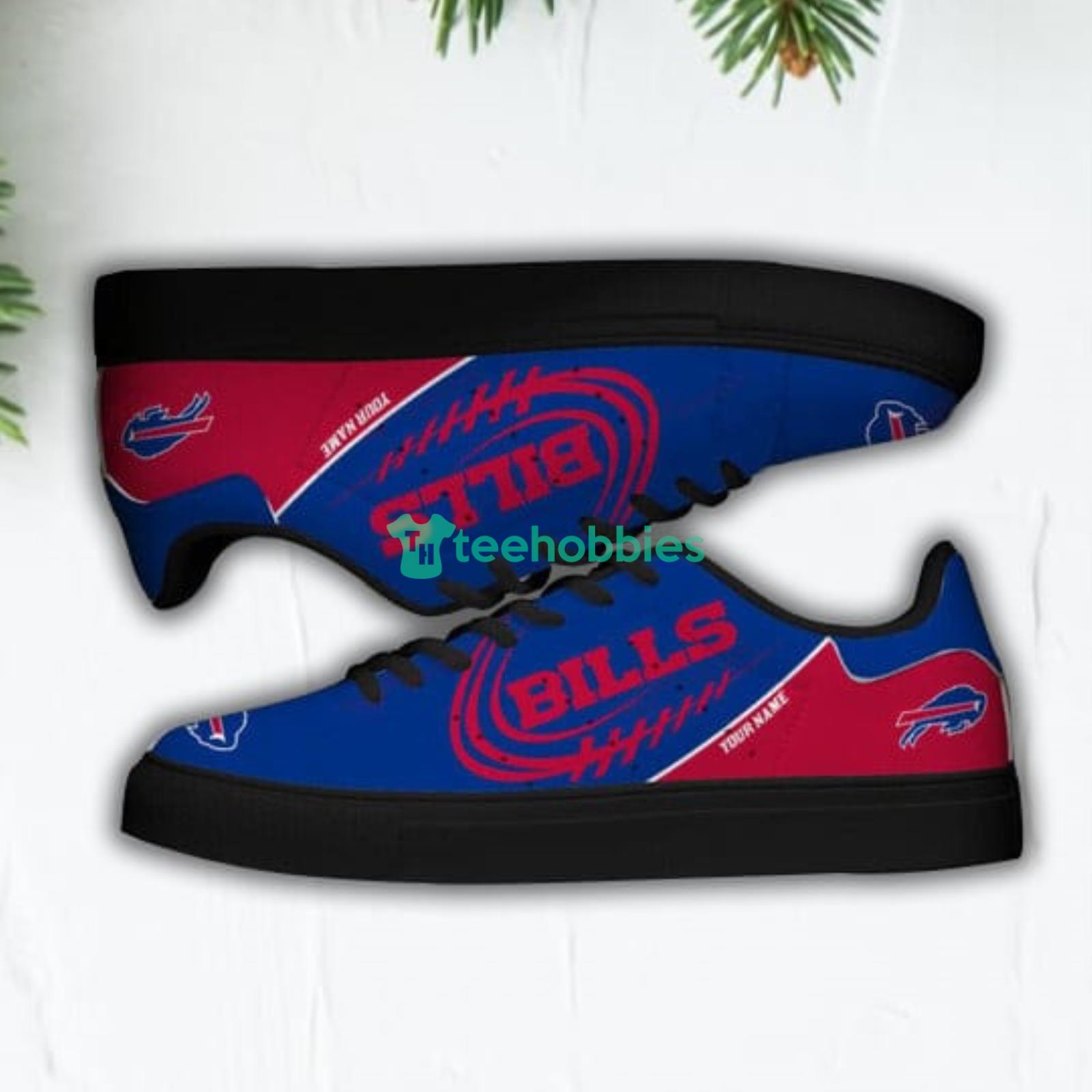Buffalo Bills Nfl Skate Shoes For Men And Women image Buffalo Bills Nfl Skate Shoes For Men And Women Product Photo 2