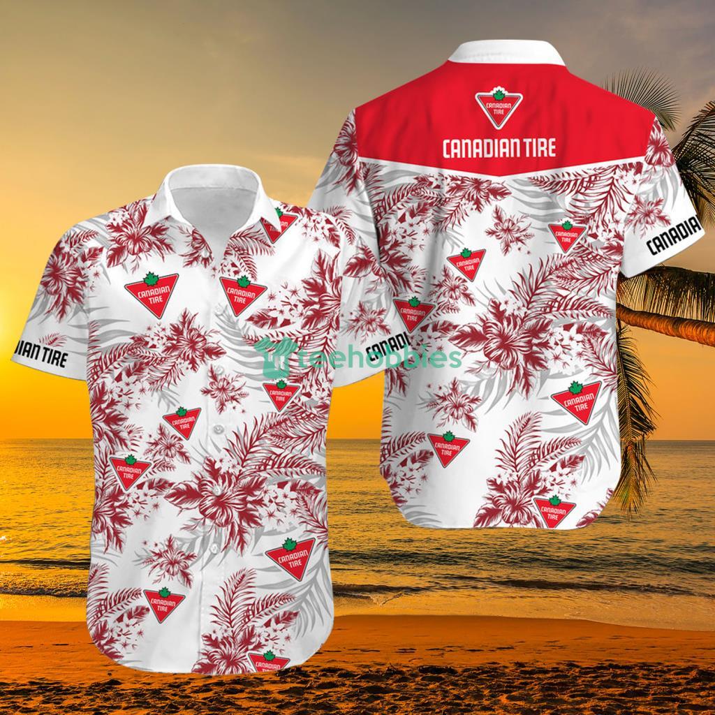 Canadian Tire Uniform Tropical Hawaiian Shirt For Men And Women - Canadian Tire Uniform Tropical Hawaiian Shirt For Men And Women
