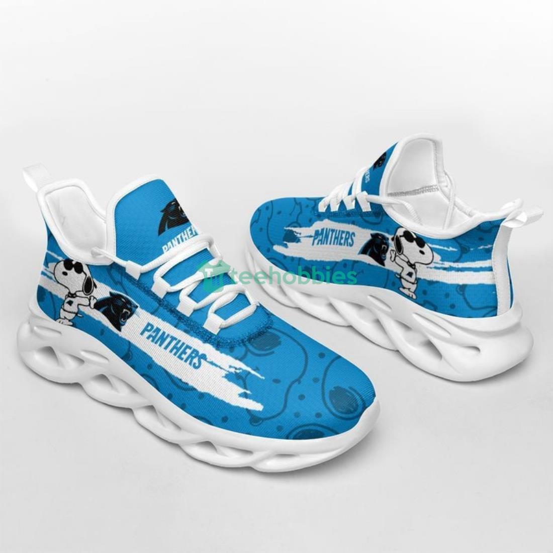 Carolina Panthers Snoopy Max Soul Shoes Running Sneaker For Fans