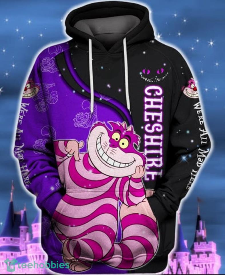 Cheshire Cat Lovely All Over Print 3D Hoodie