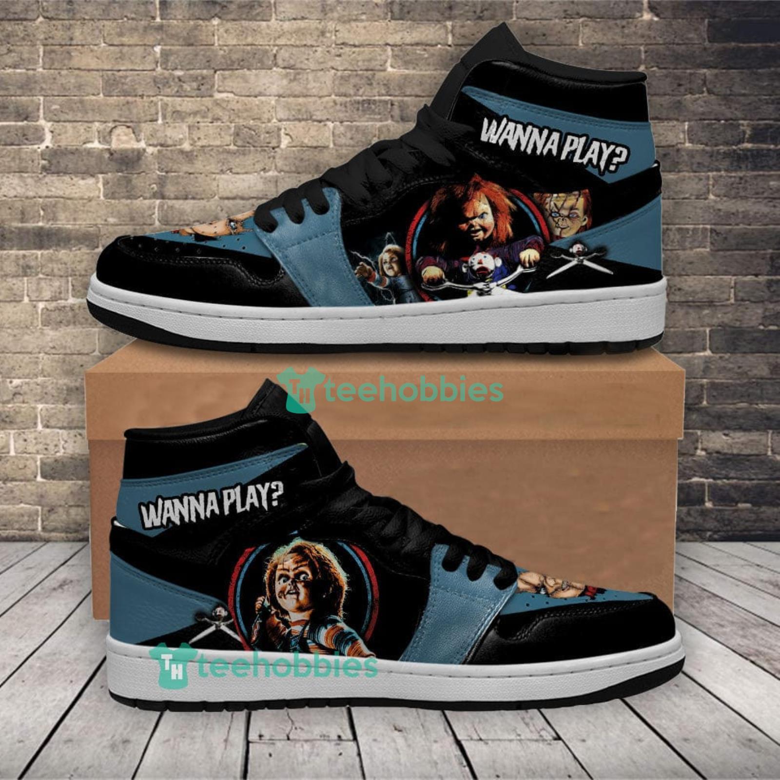 NEW Chucky Halloween Custom Air Force 1 Sneakers