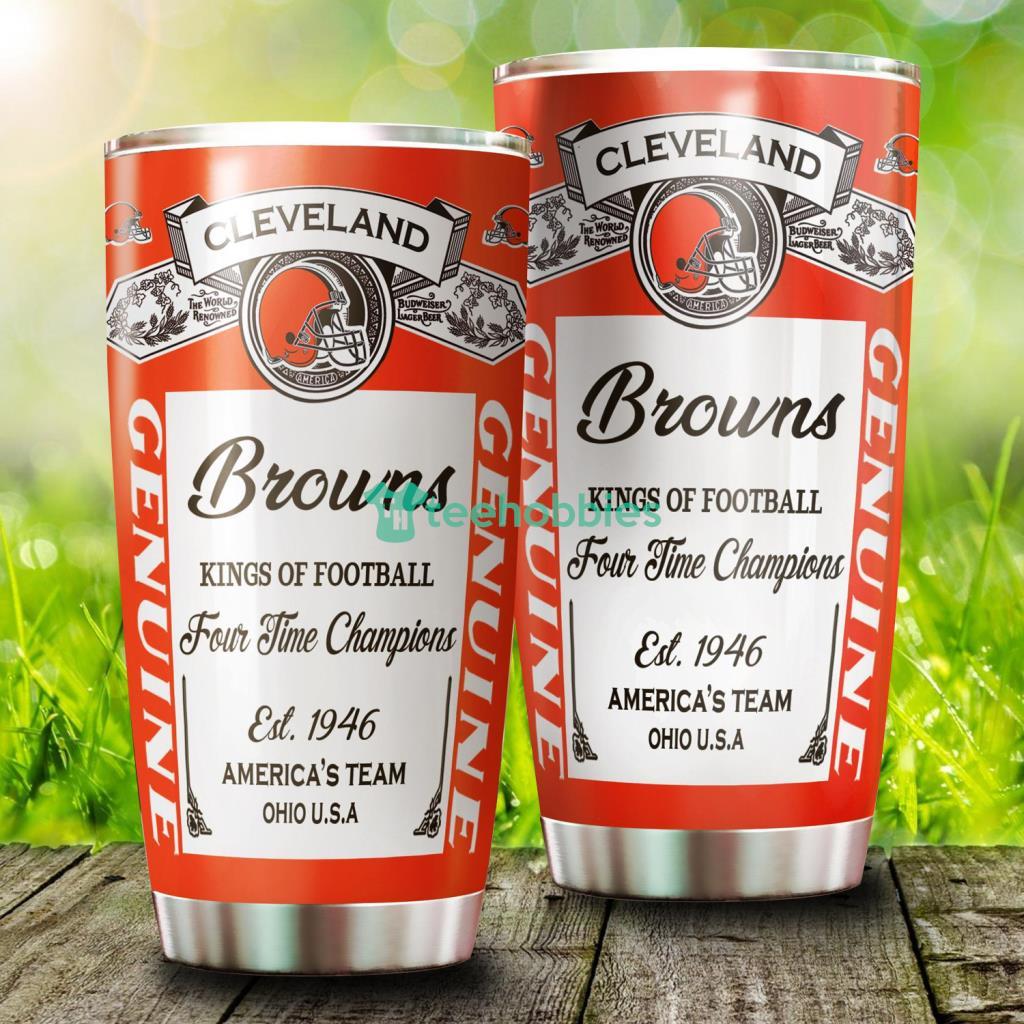 Cleveland Browns NFL Kings Of Football Tumbler