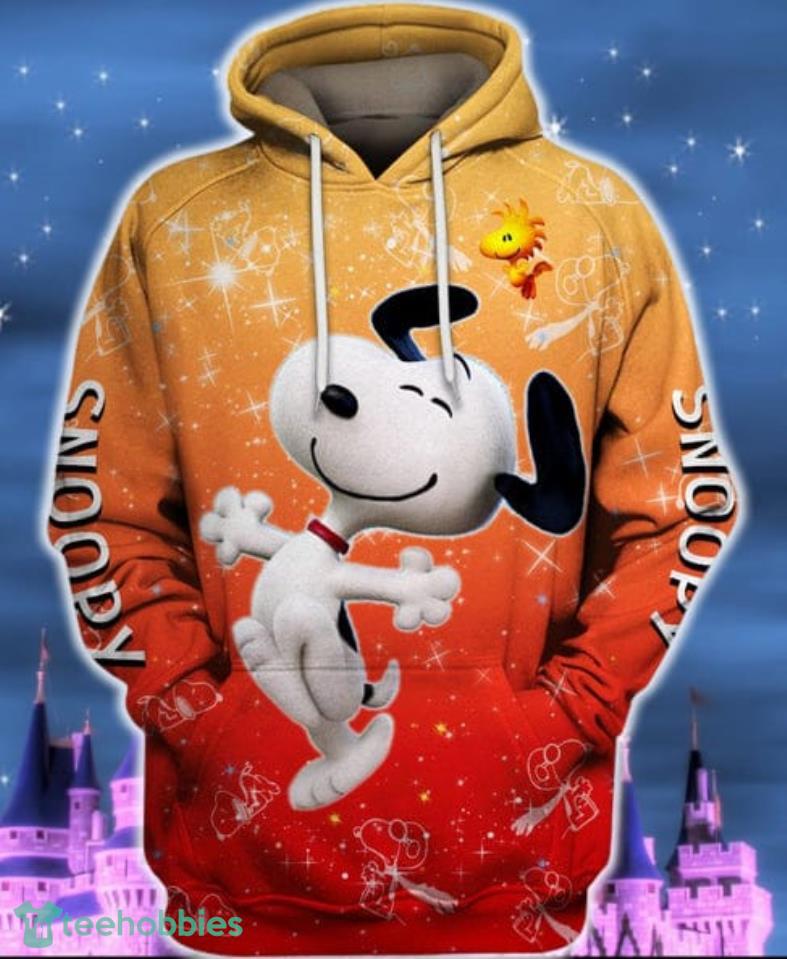 Colorful Snoopy Lovely All Over Print 3D Hoodie Product Photo 1