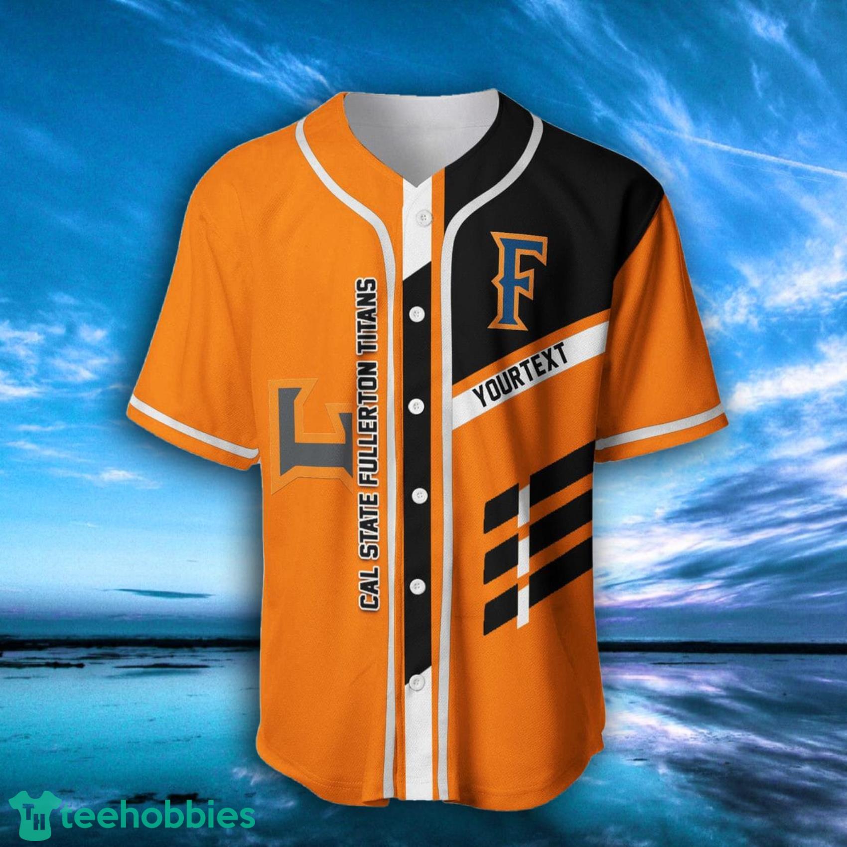 Cal state fullerton baseball jersey best sale