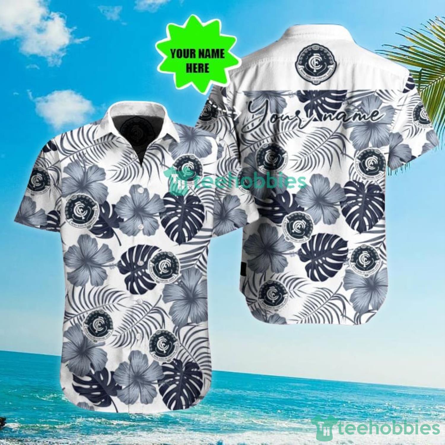 Dallas Cowboys Tropical Floral Custom Name Aloha Hawaiian Shirt