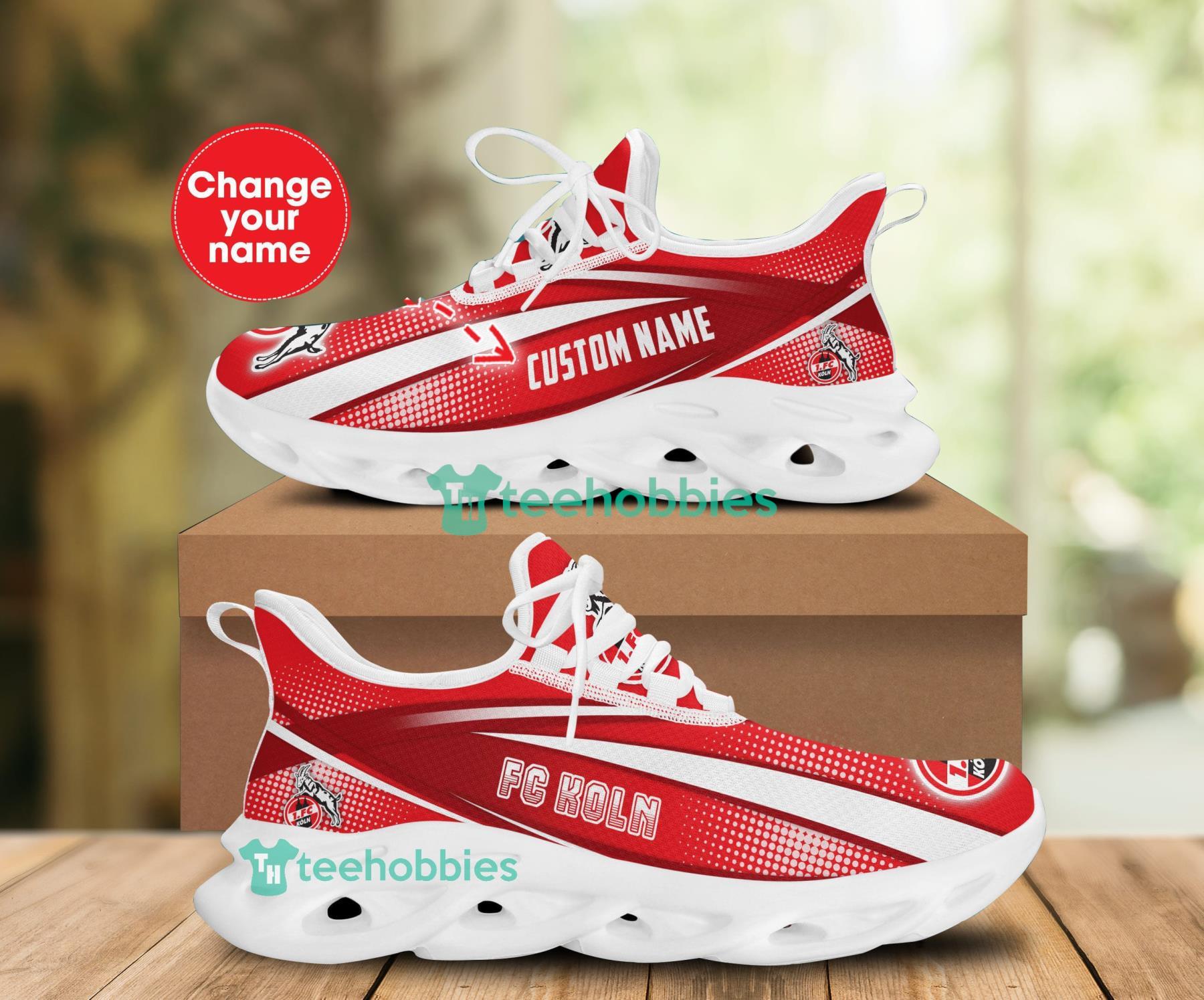 Custom Name FC Köln Sneakers Max Soul Shoes For Men And Women Product Photo 1