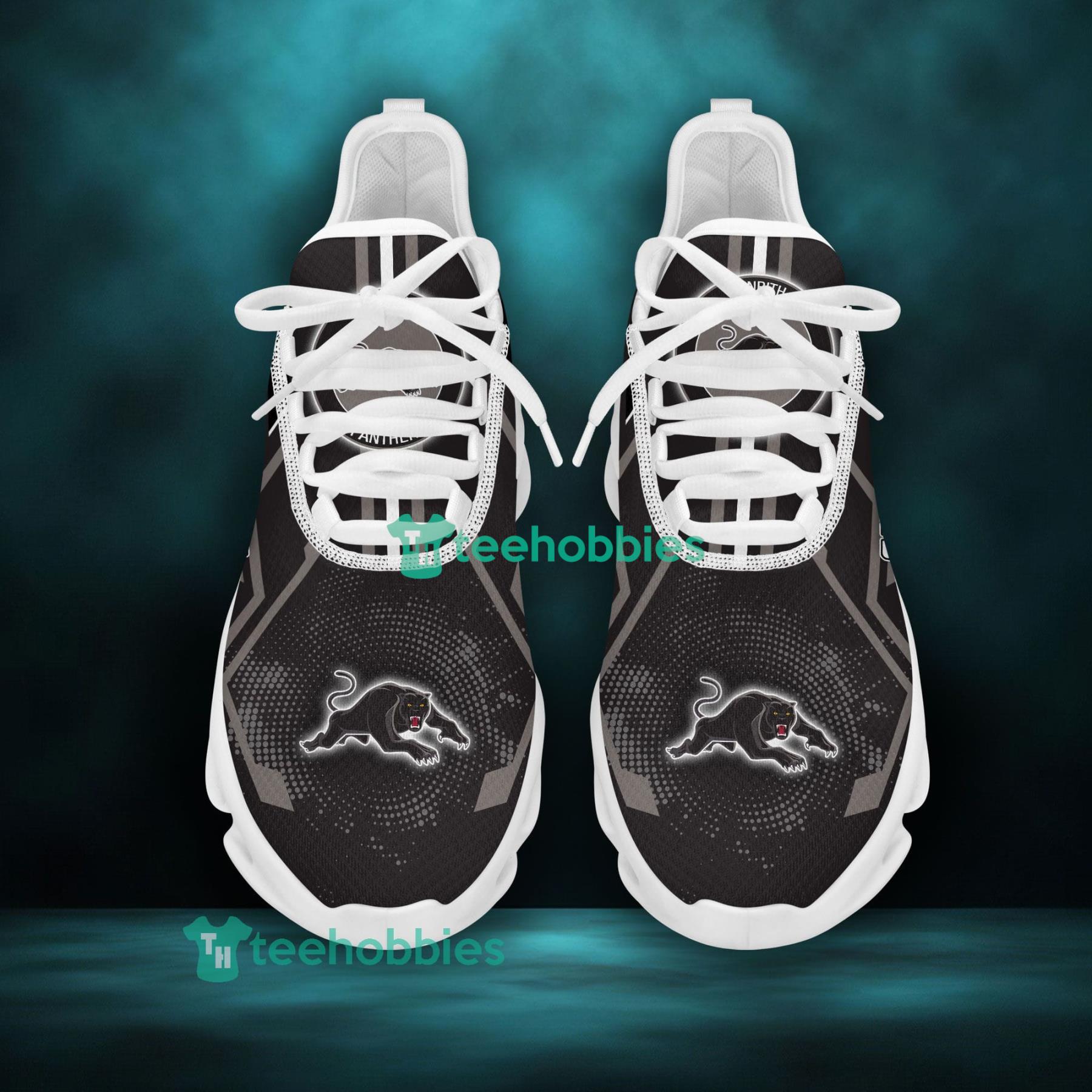Custom Name Penrith Panthers Sneakers Max Soul Shoes For Men And Women Product Photo 2