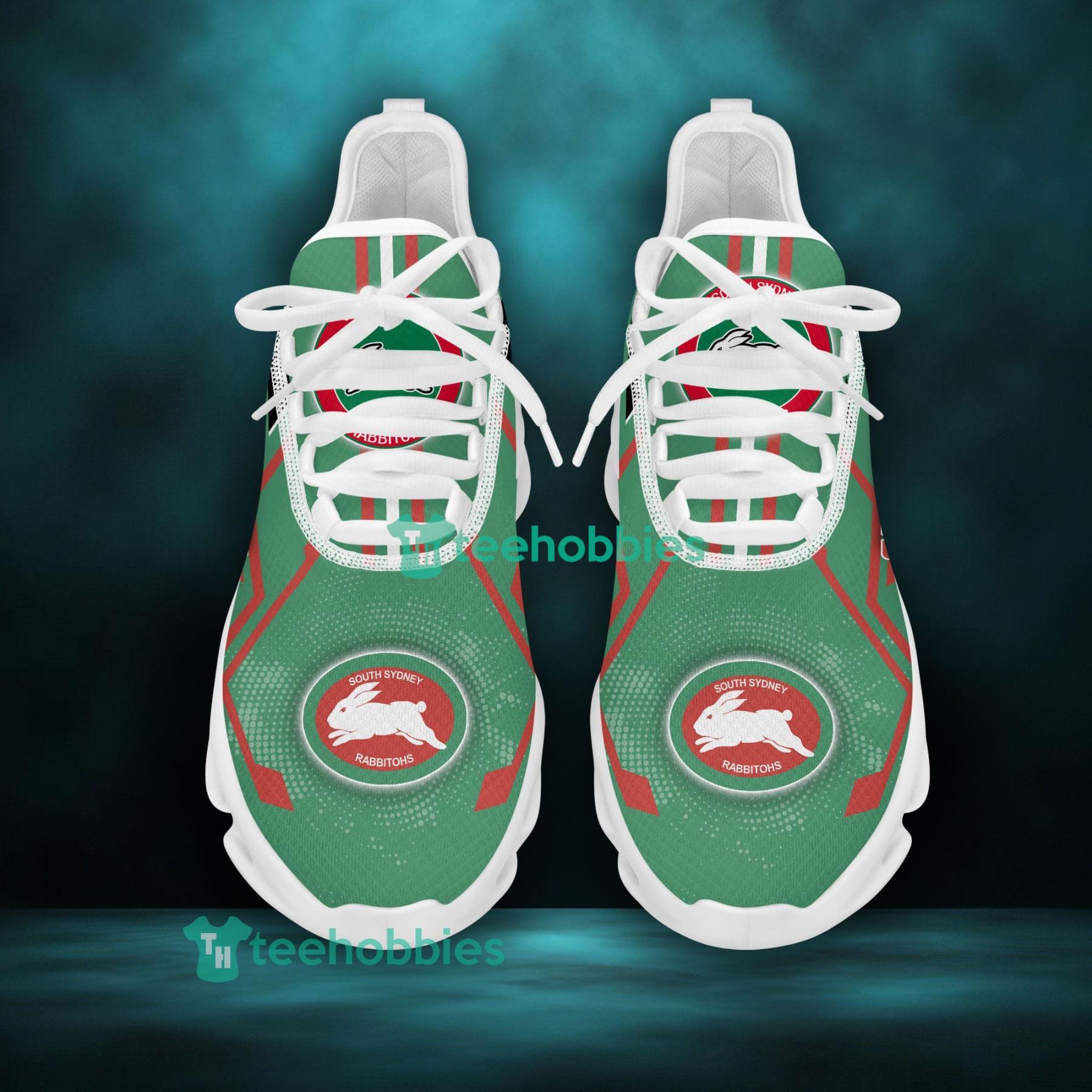 Custom Name South Sydney Rabbitohs Sneakers Max Soul Shoes For Men And Women Product Photo 2