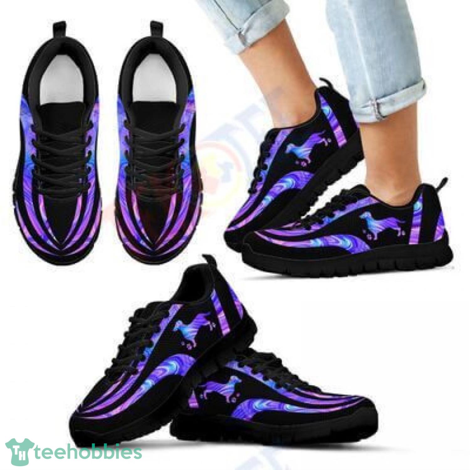 Dachshund Galaxy Sneakers Shoes For Men Women Product Photo 1