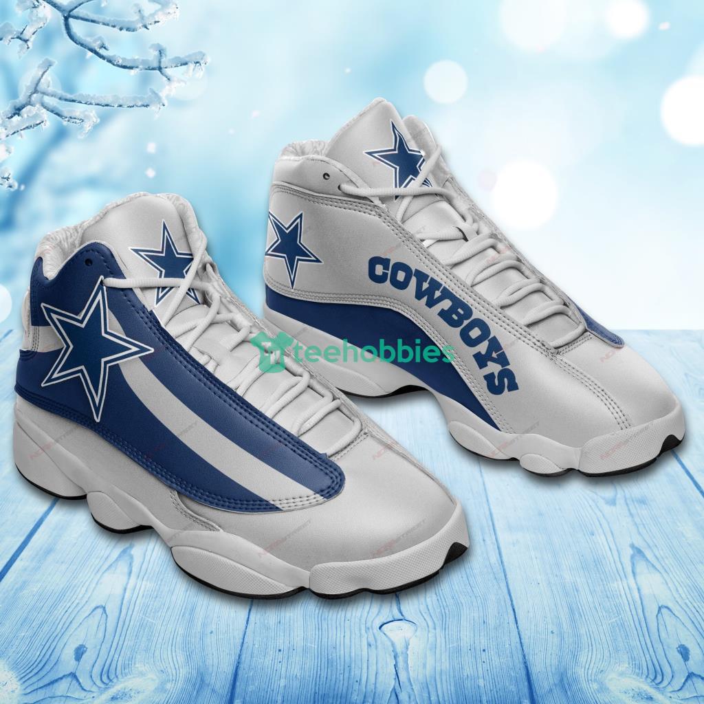 Dallas Cowboys Air Jordan 13 Sneakers Sport Shoes - Dallas Cowboys Air Jordan 13 Sneakers Sport Shoes