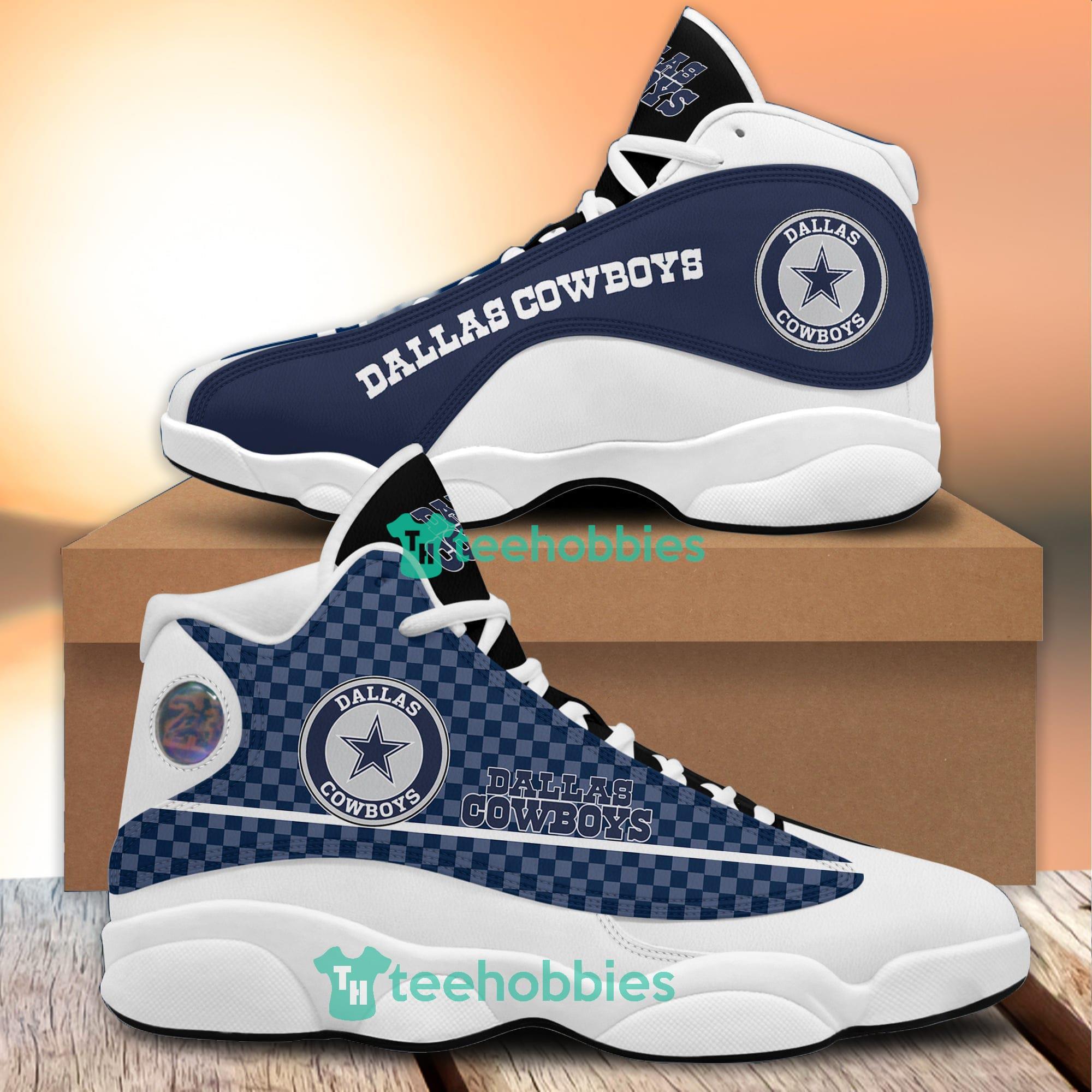 Dallas Cowboys Caro Air Jordan 13 Sneaker Shoes Sport Team Product Photo 1