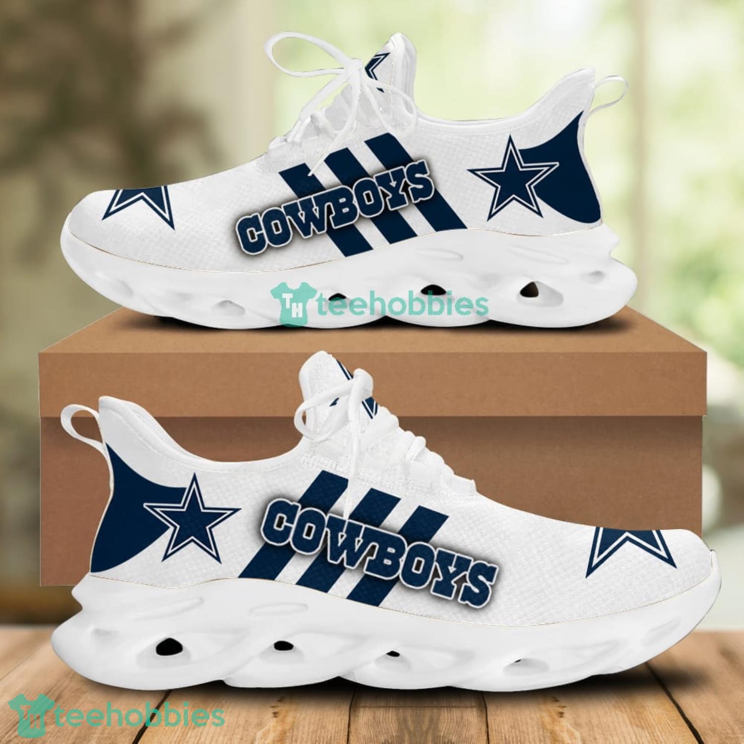 Dallas Cowboys Max Soul Shoes Dallas Cowboys Lover Gift Product Photo 1