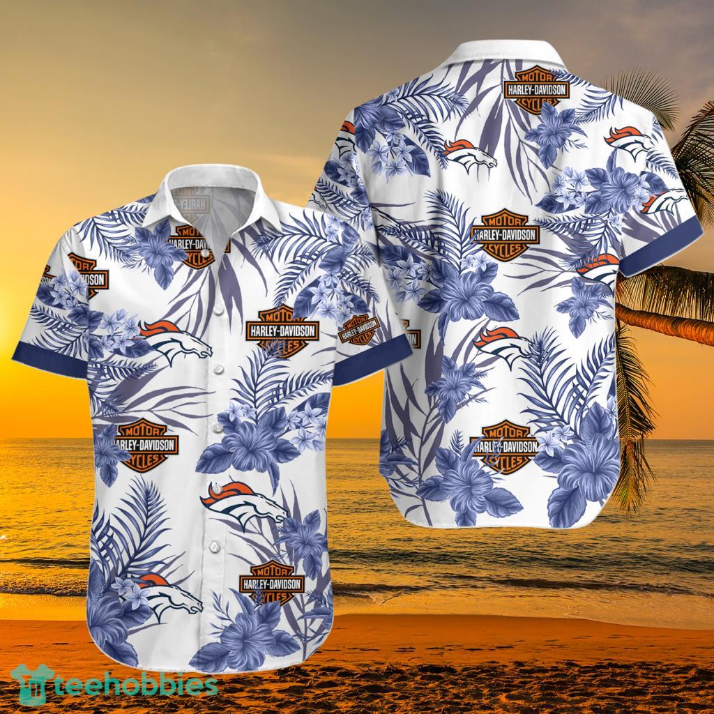 NFL Denver Broncos Tropical Hawaiian Shirt