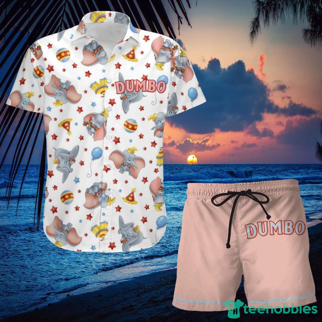 Dumbo Disney Hawaiian Shirt And Short - Dumbo Disney Hawaiian Shirt And Short