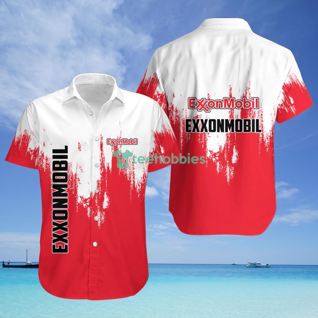Exxonmobil Tropical Hawaiian Shirt - Exxonmobil Tropical Hawaiian Shirt