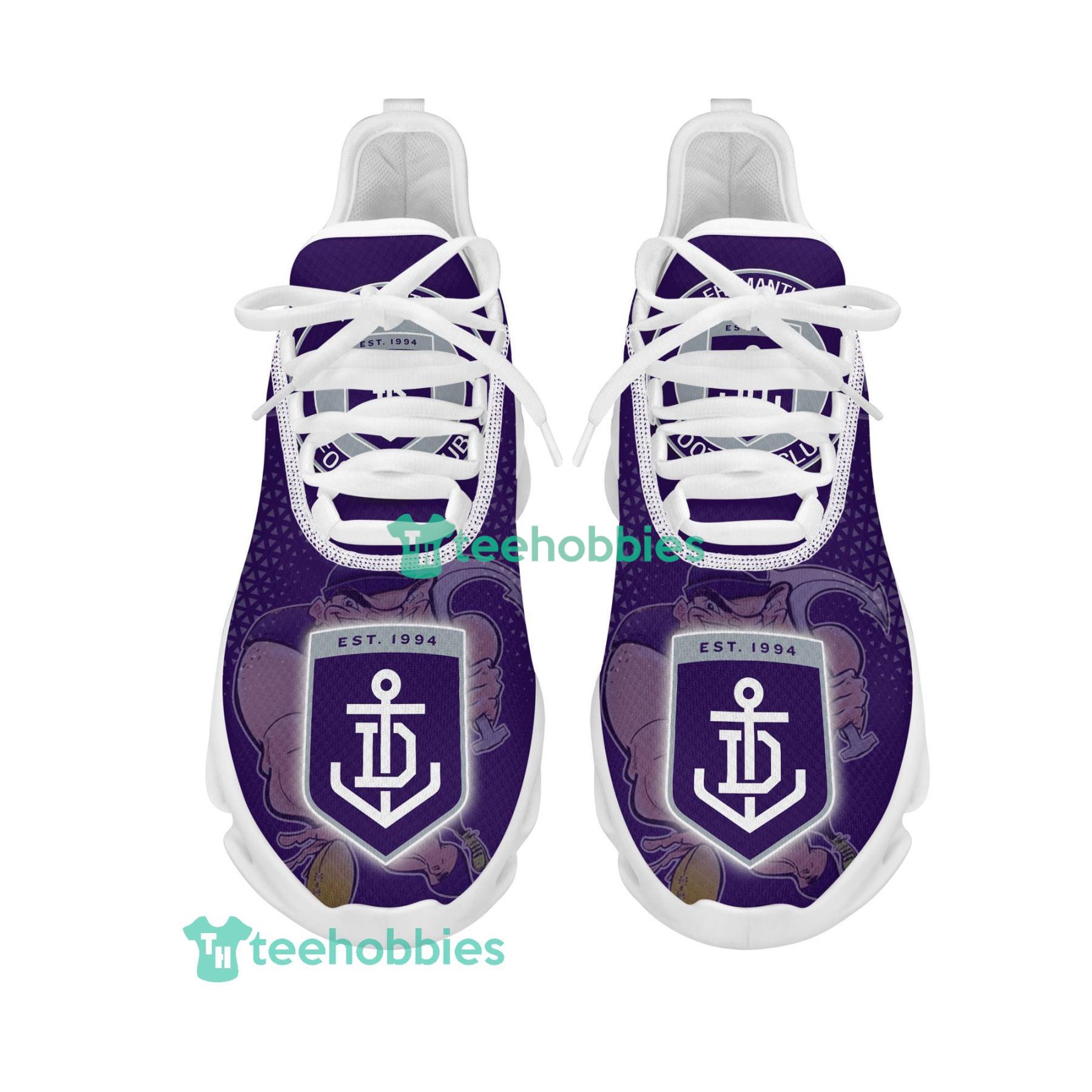 Fremantle Mascot Custom Name Football Club Sneakers Max Soul Shoes For Men And Women Afl Sneakers Product Photo 2